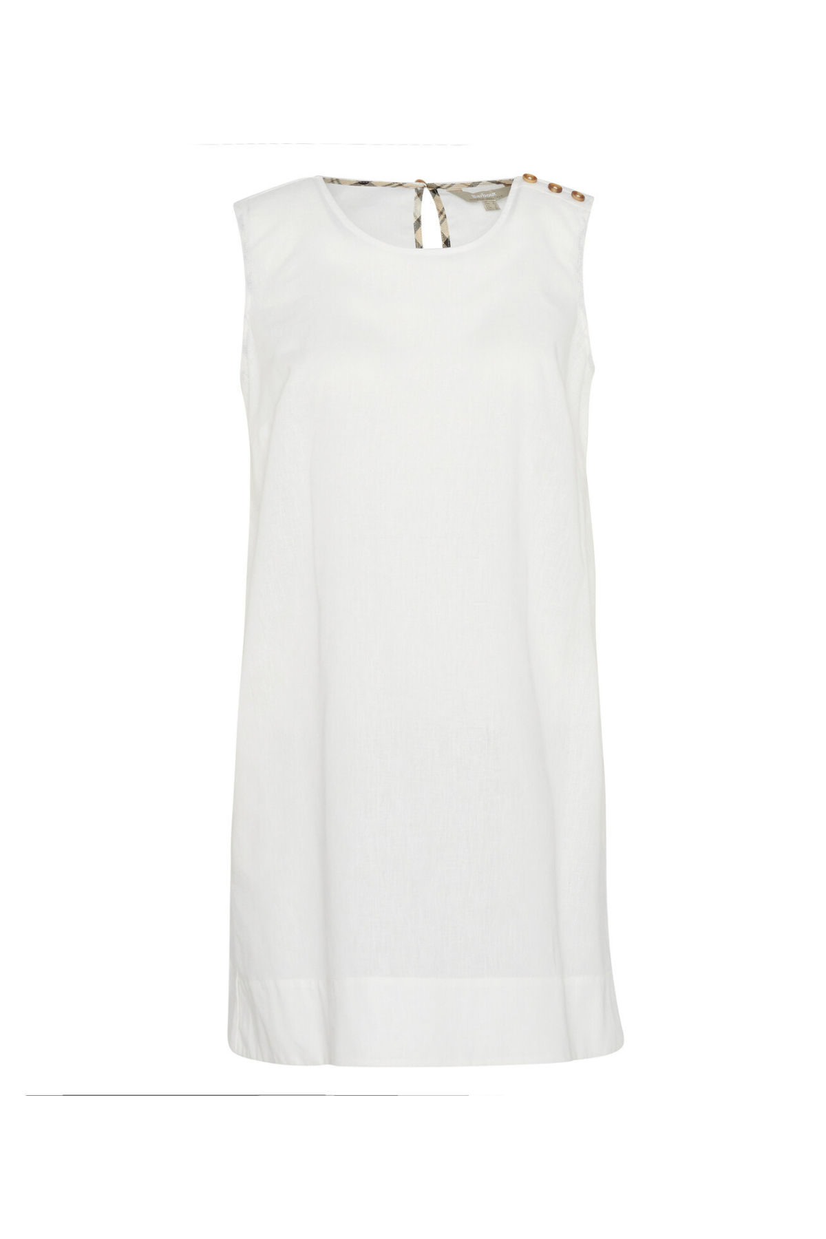 Barbour Lucy Mini Elbise WH11 White