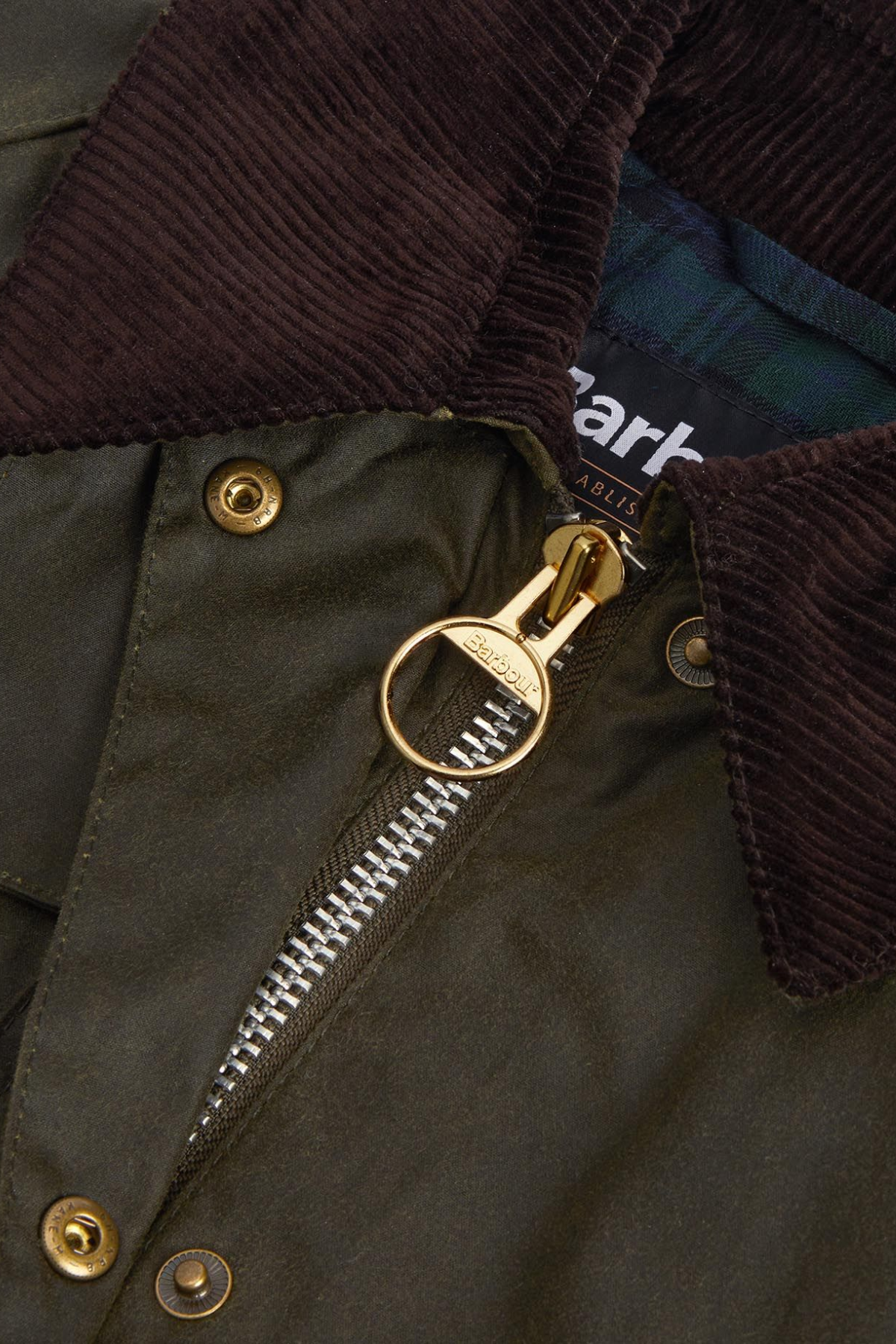 Barbour Lynne Yağlı Ceket OL99 Archive Oiıve