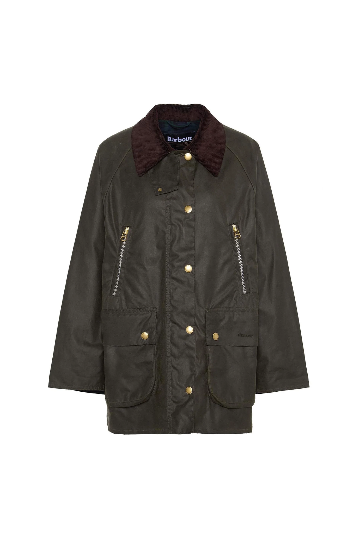 Barbour Lynne Yağlı Ceket OL99 Archive Oiıve