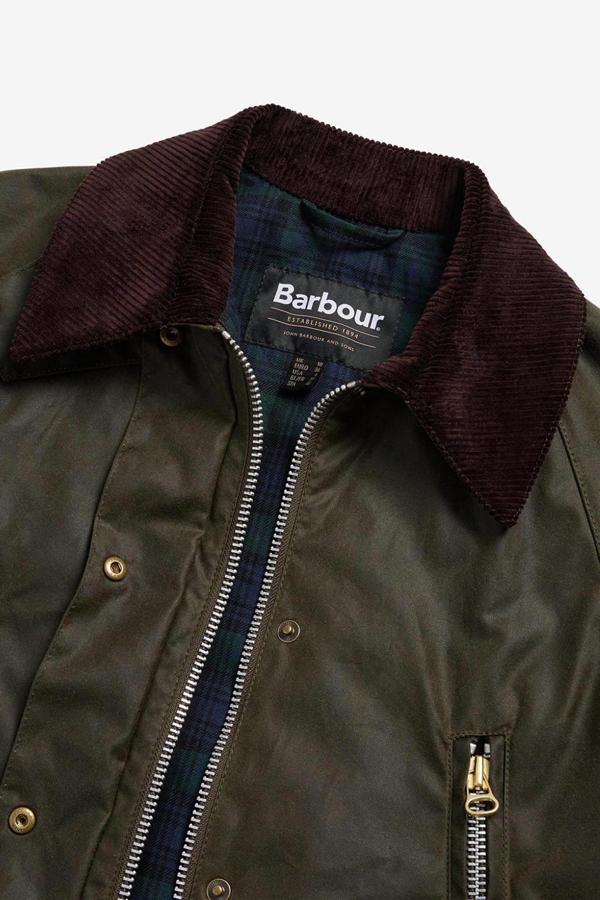 Barbour Lynne Yağlı Ceket OL99 Archive Oiıve