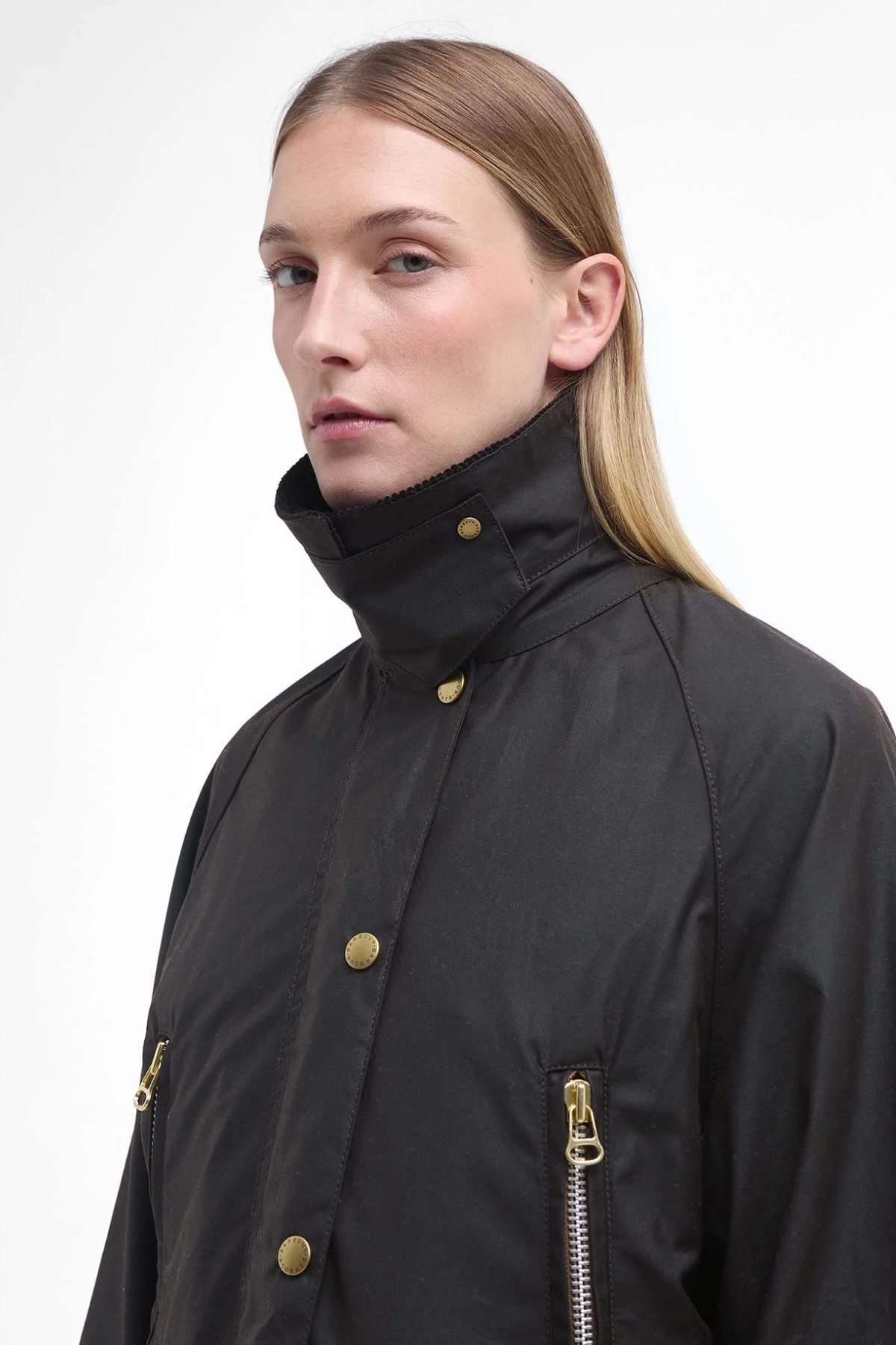 Barbour Lynne Yağlı Ceket RU91 Rustic
