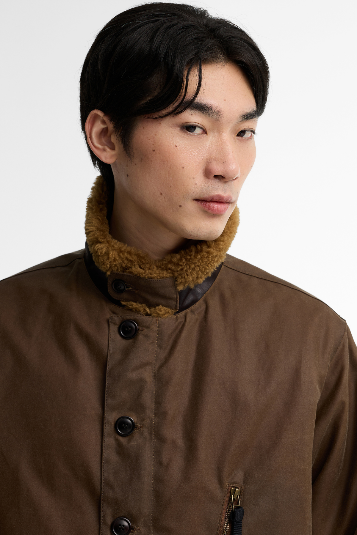 Barbour Macklow Yağlı Ceket BE51 Bark