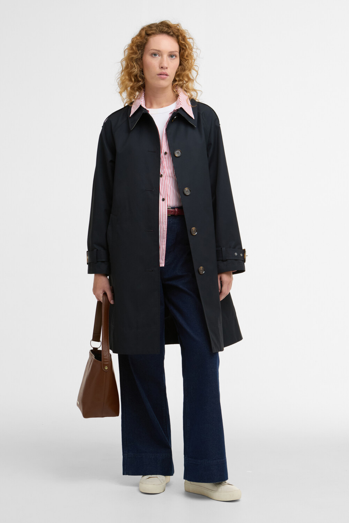 Barbour Maia Showerproof Ceket NY51 Dark Navy / Dress Navy Tartan