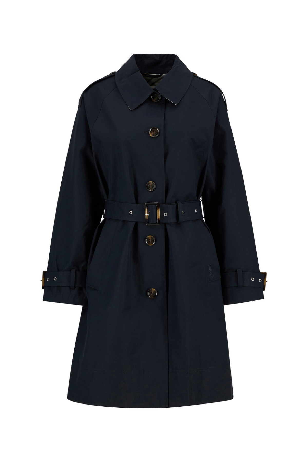 Barbour Maia Showerproof Ceket NY51 Dark Navy / Dress Navy Tartan