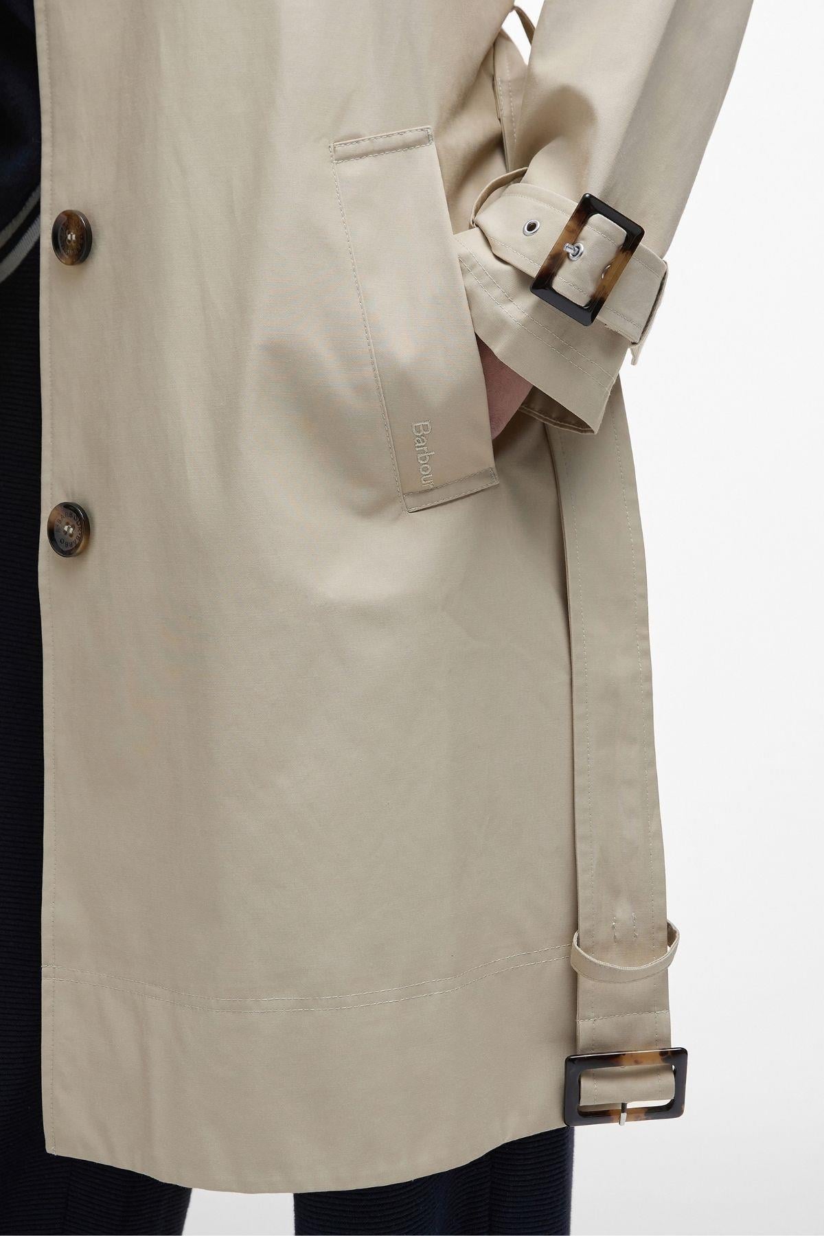 Barbour Maia Showerproof Ceket SN11 Light Sand/Rosemary Tartan