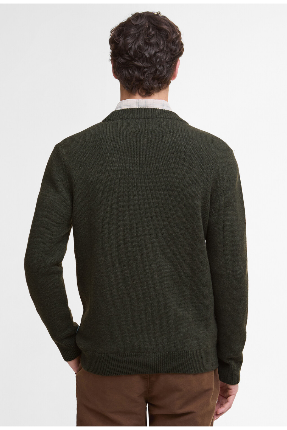 Barbour Mainland Knitted Hırka OL51 Olive