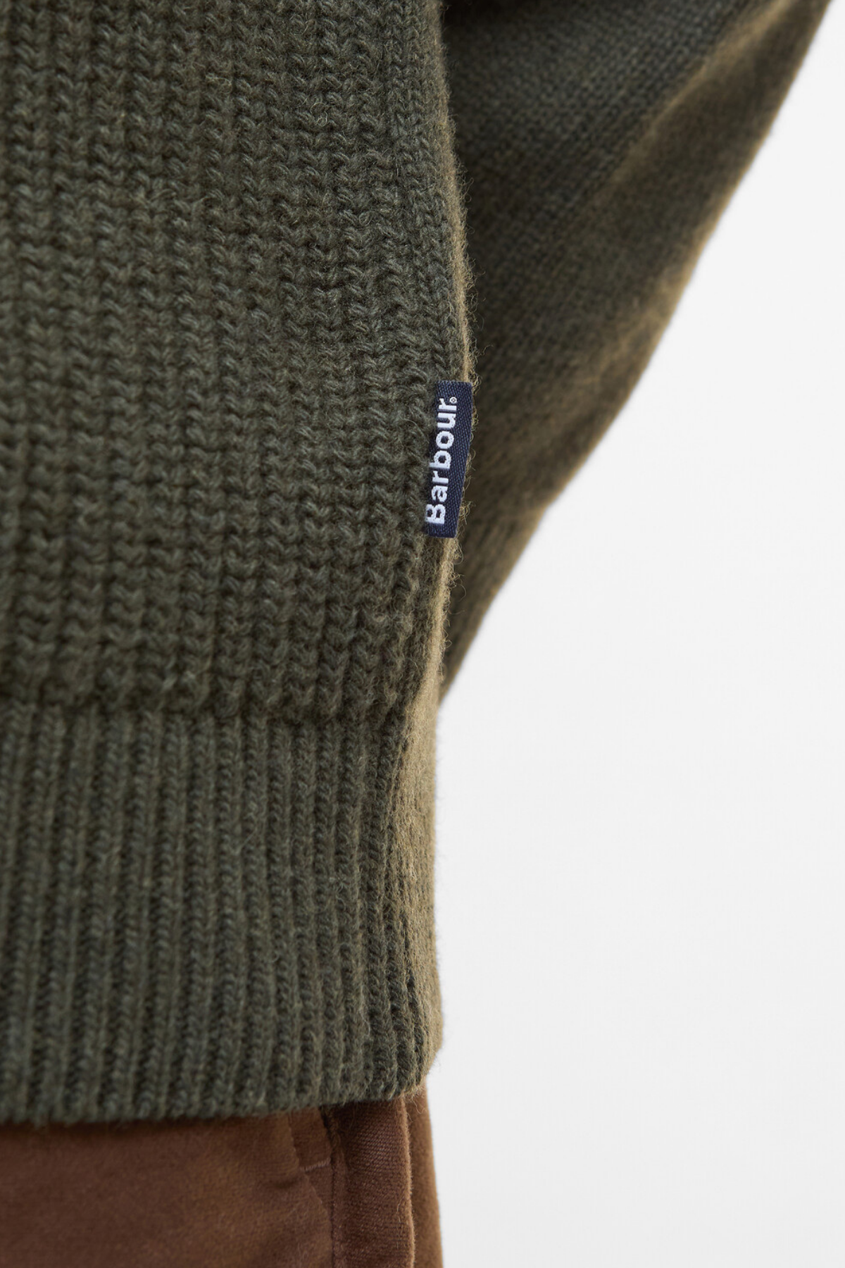 Barbour Mainland Knitted Hırka OL51 Olive
