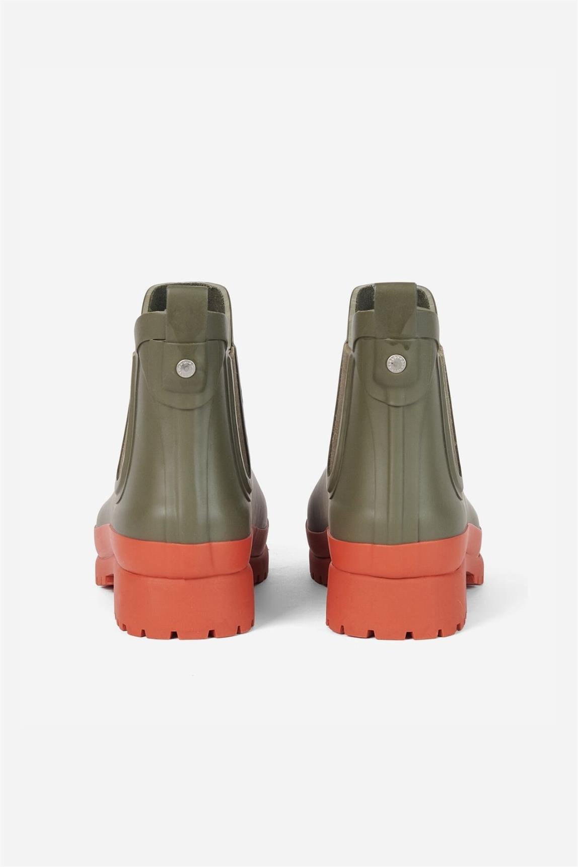Barbour Mallow Bot OL75 Olive/Spiced Pumpkin