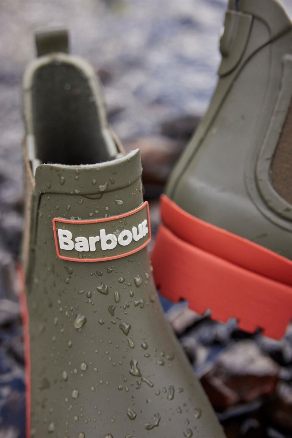 Barbour Mallow Bot OL75 Olive/Spiced Pumpkin