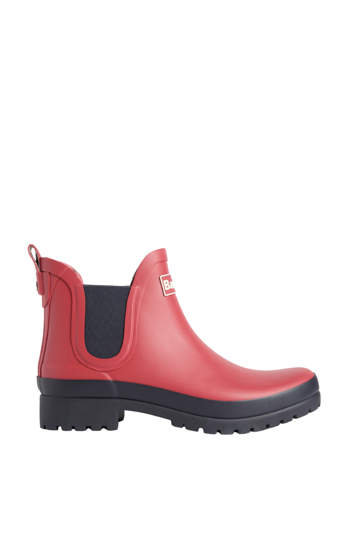 Barbour Mallow Bot PI78 Raspberry Navy