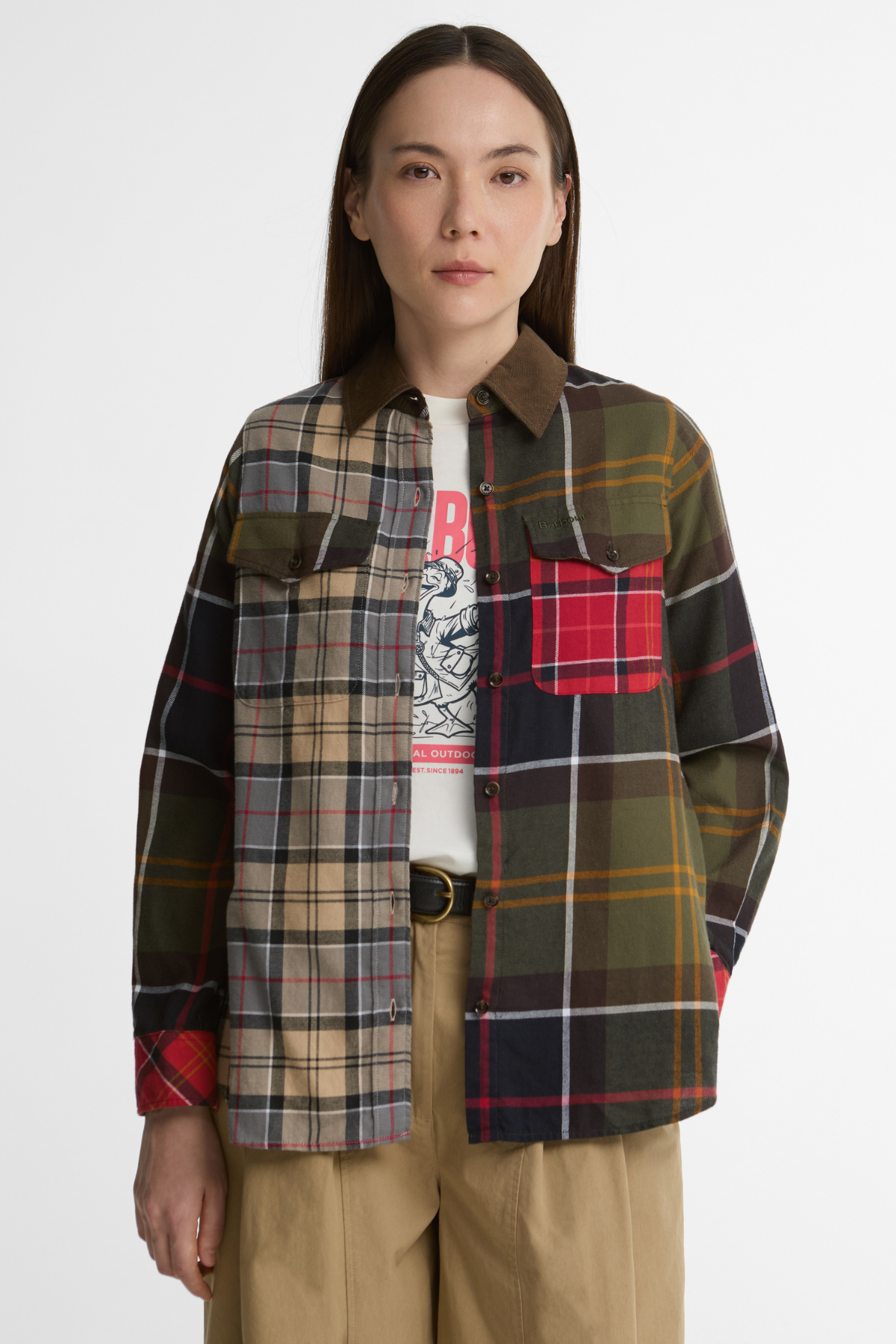 Barbour Marena Gömlek TN11 Classic Tartan Multi