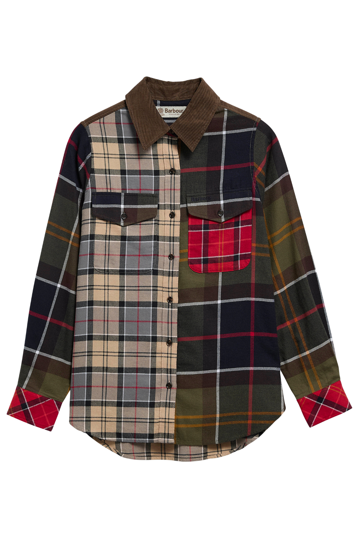 Barbour Marena Gömlek TN11 Classic Tartan Multi