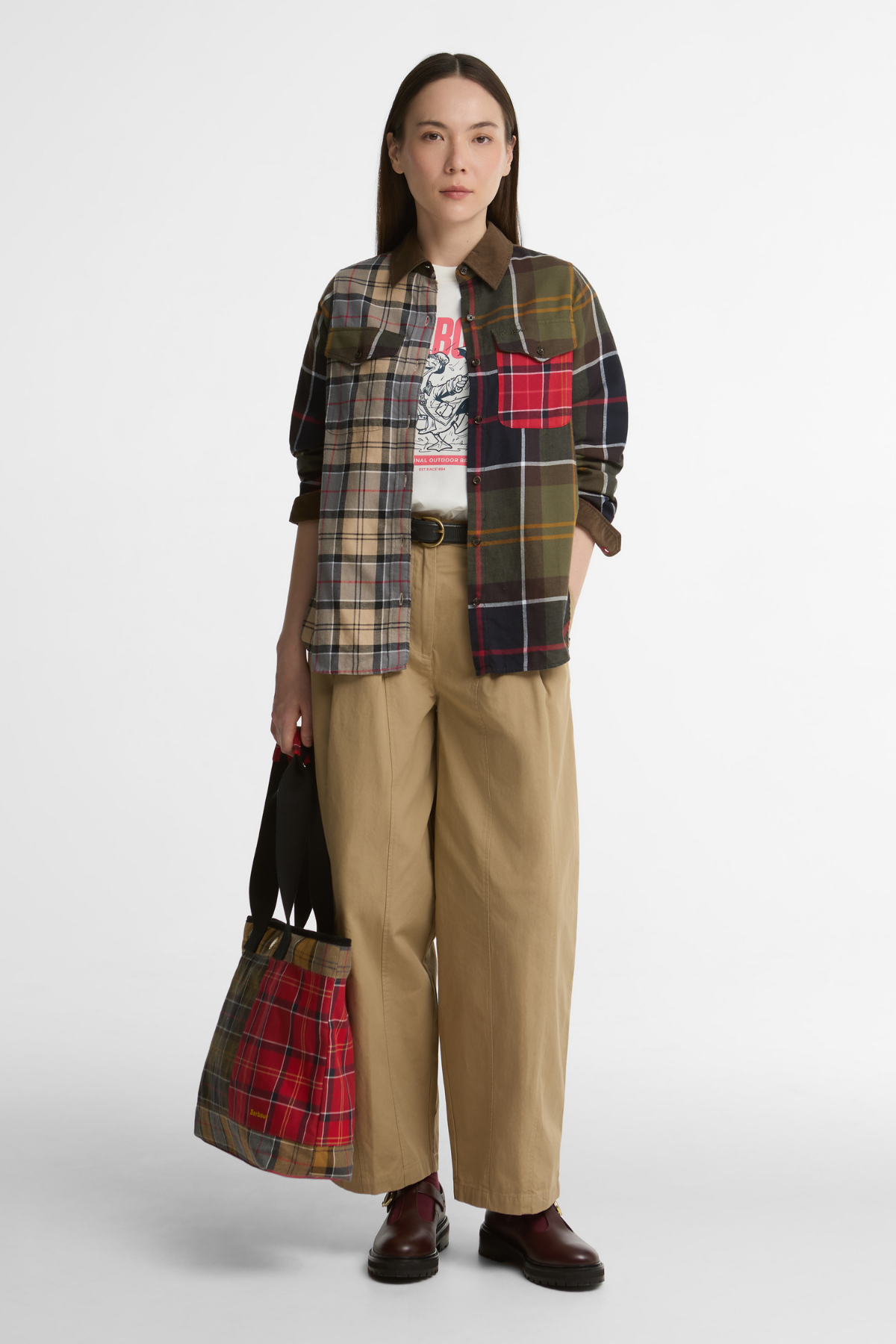Barbour Marena Gömlek TN11 Classic Tartan Multi