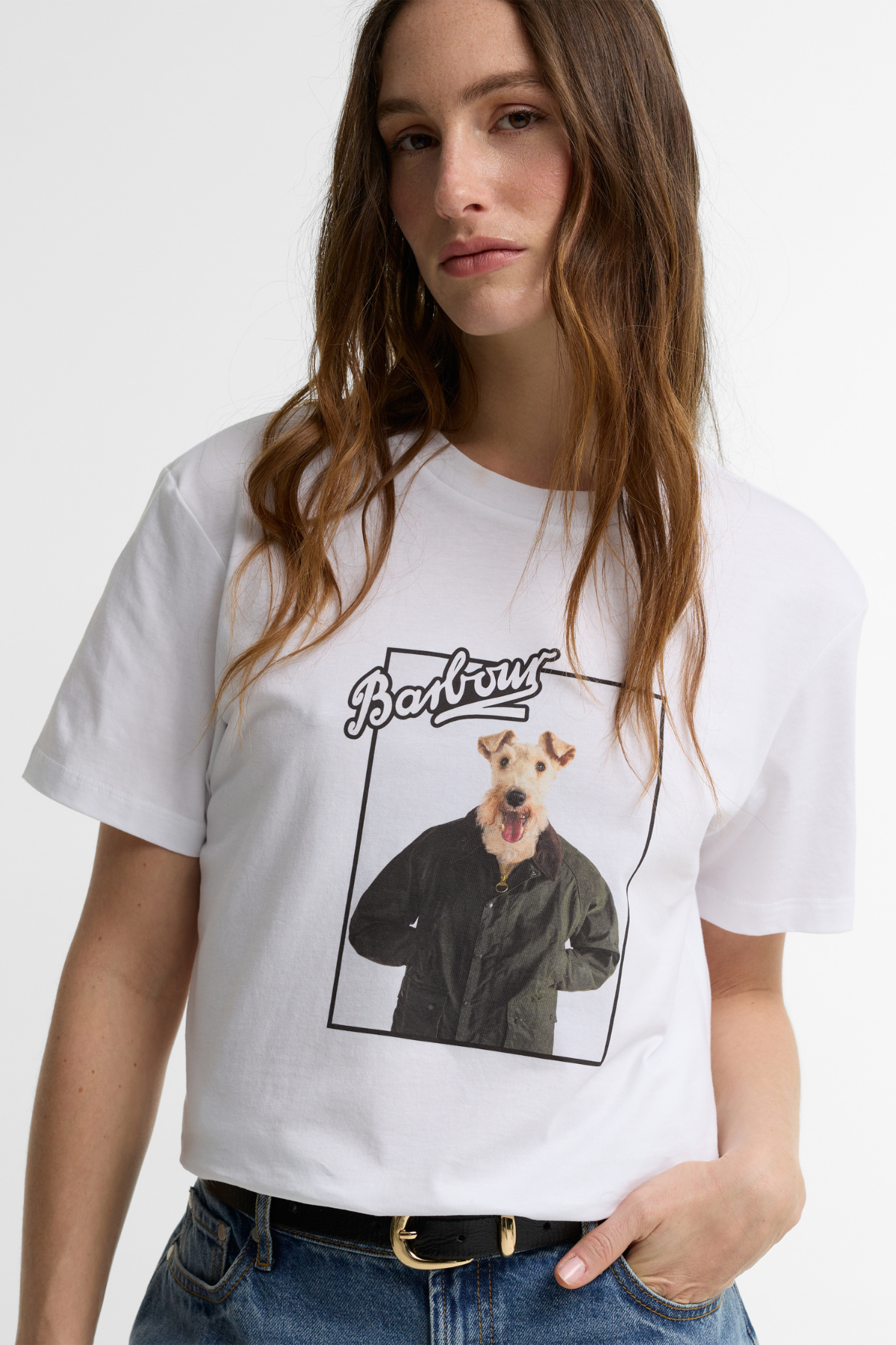 Barbour Mariana T-Shirt WH11 White