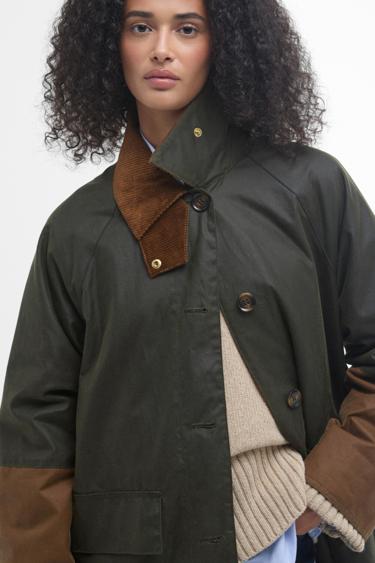 Barbour Marion Yağlı Ceket OL99 Archive Oiıve