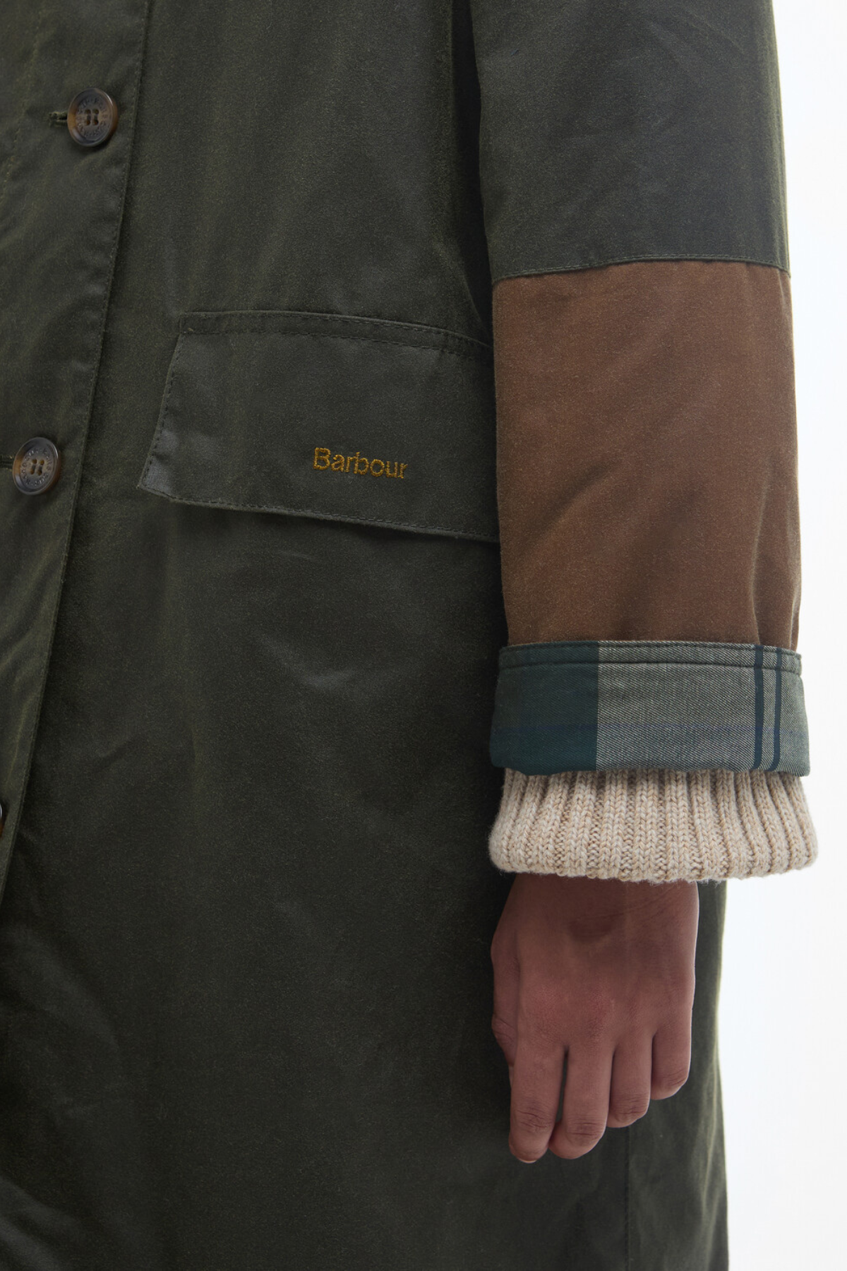 Barbour Marion Yağlı Ceket OL99 Archive Oiıve