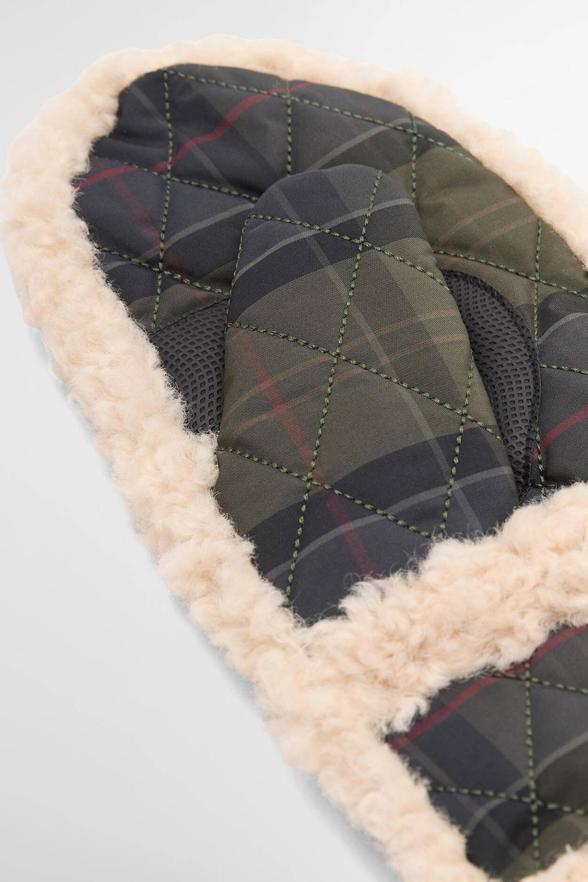 Barbour Marnie Tartan Waterproof Eldiven TN43 Shadow Classic Tartan