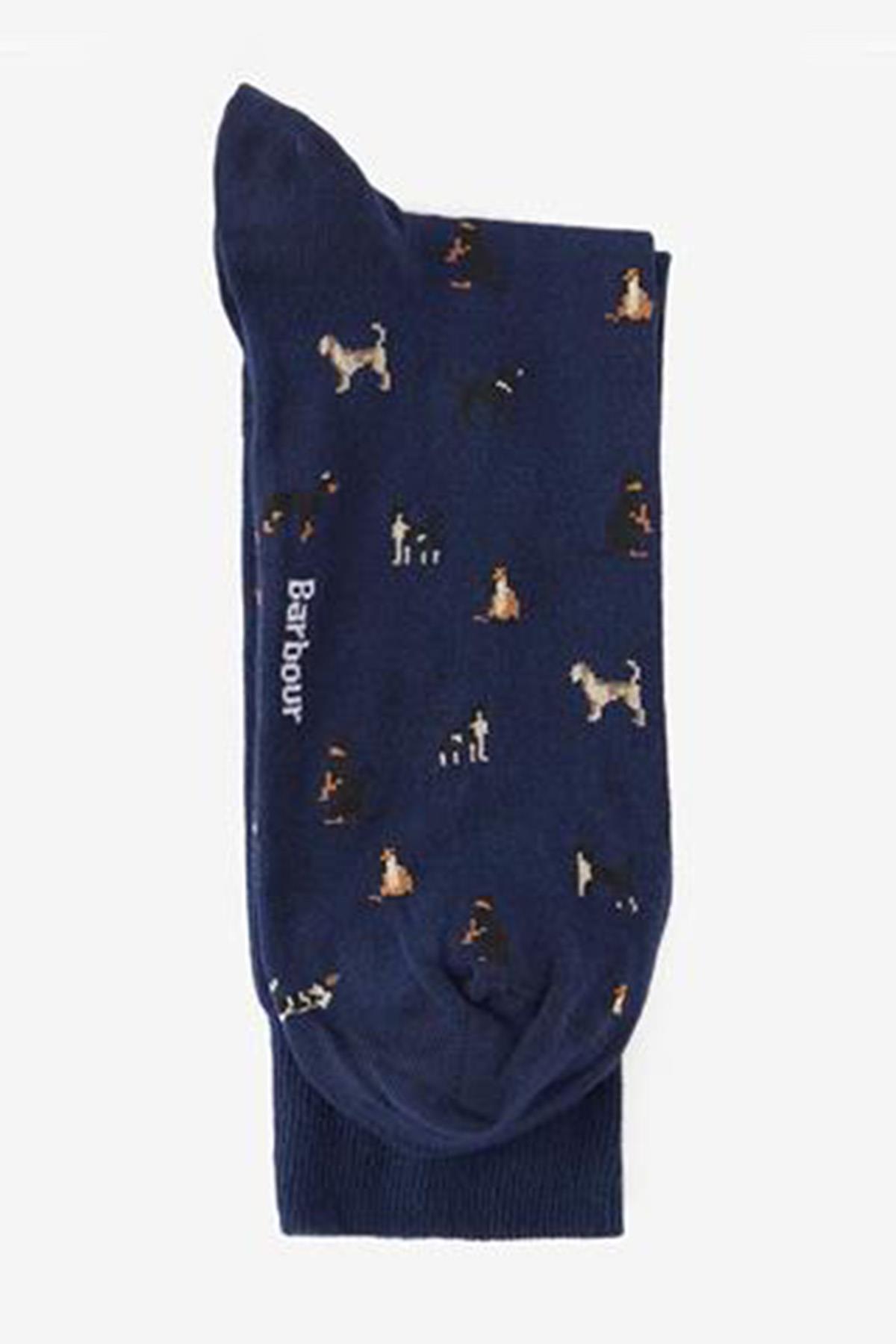 Barbour Mavin Çorap BL79 Mıd Blue/D