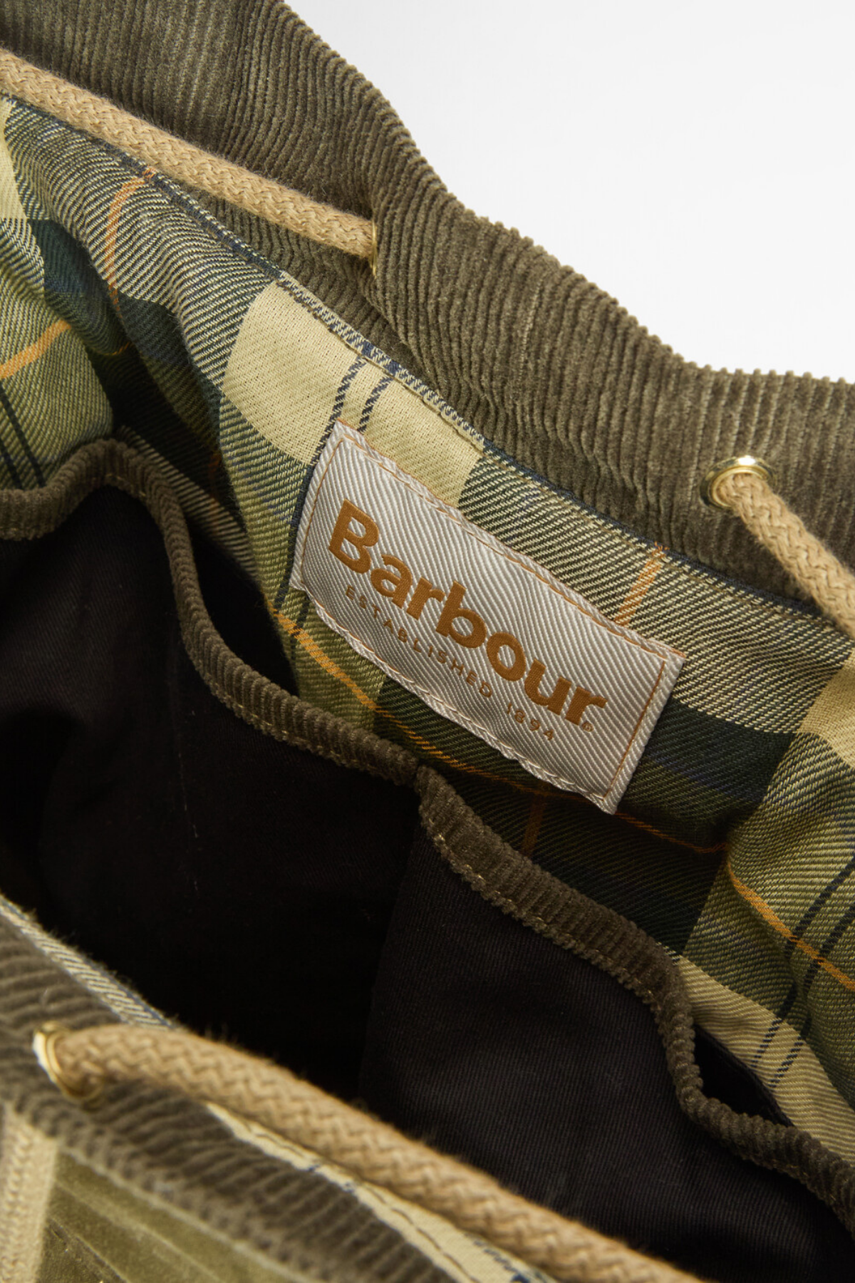 Barbour Mia Drawstring Kol Çantası SG71 Dusky Green