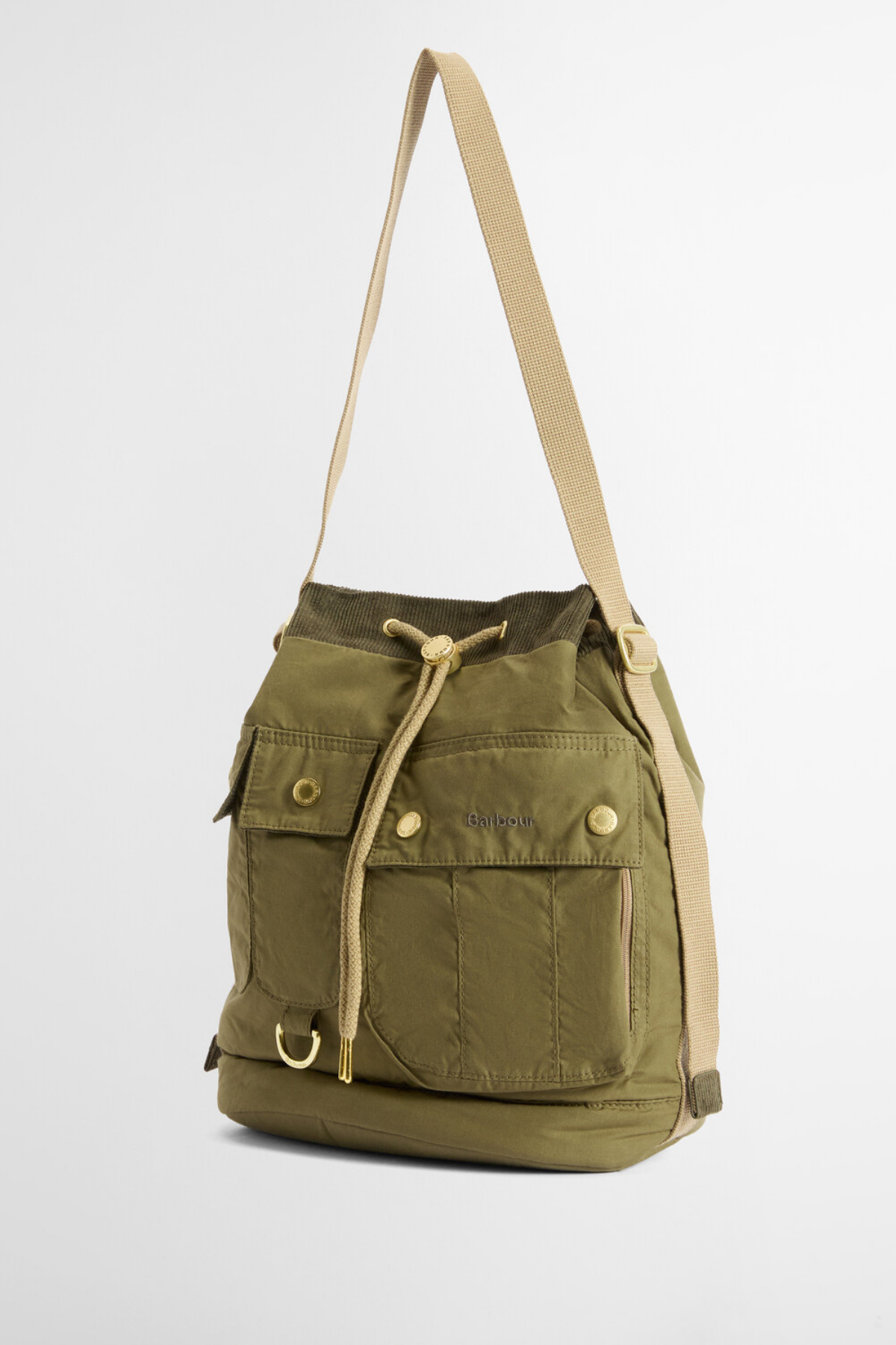 Barbour Mia Drawstring Kol Çantası SG71 Dusky Green