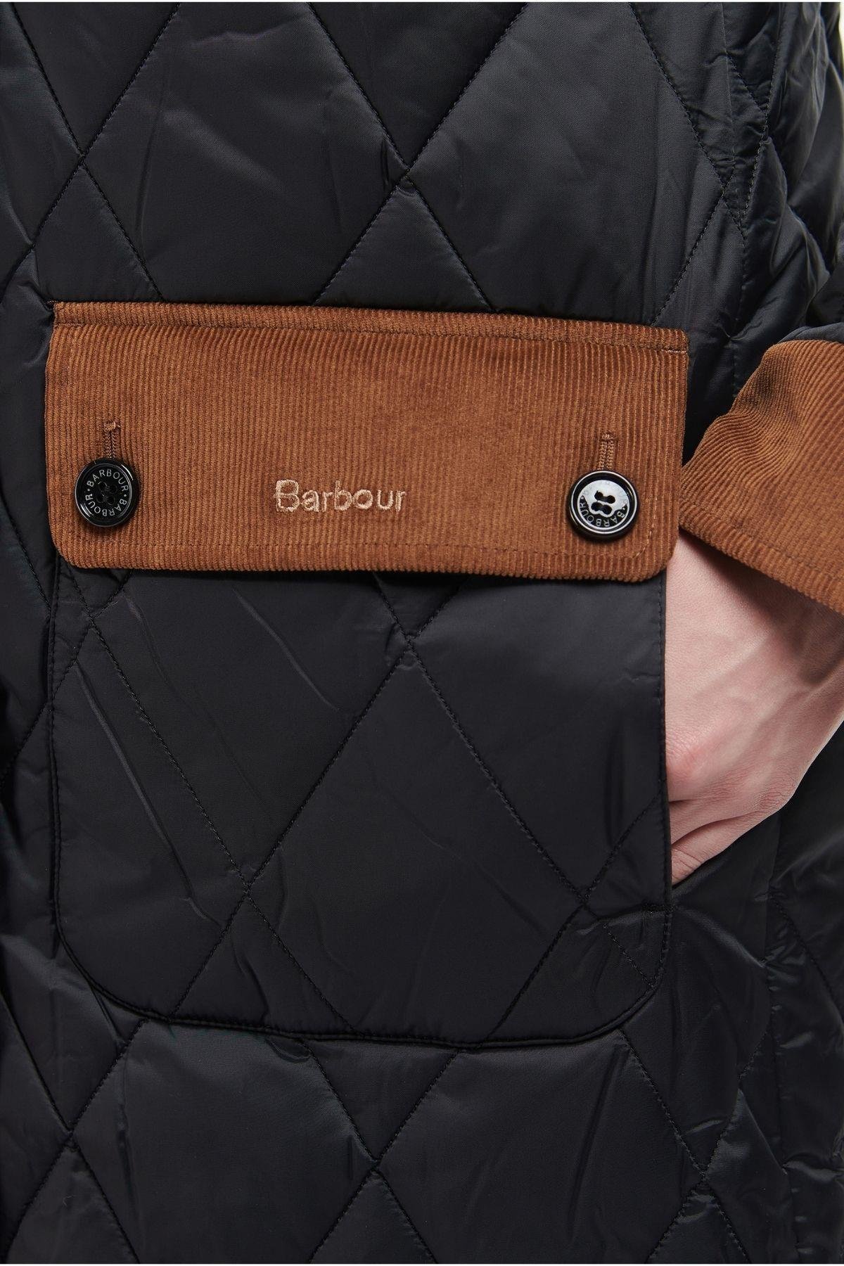Barbour Mickley Kapitone Ceket BK91 Black/Ancient