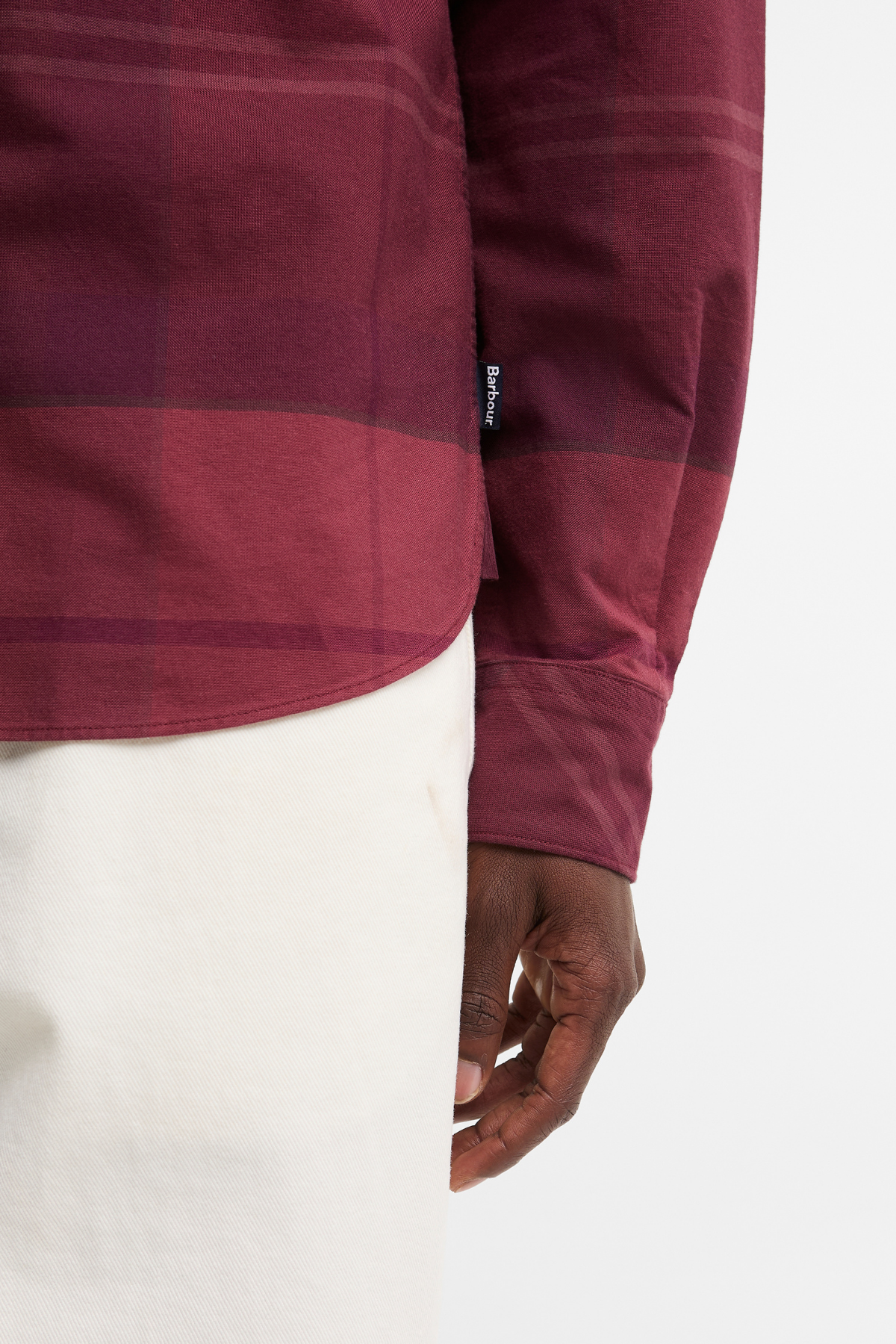 Barbour Mineral Tartan Dunoon Authentic Gömlek RE55 Crimson Heather