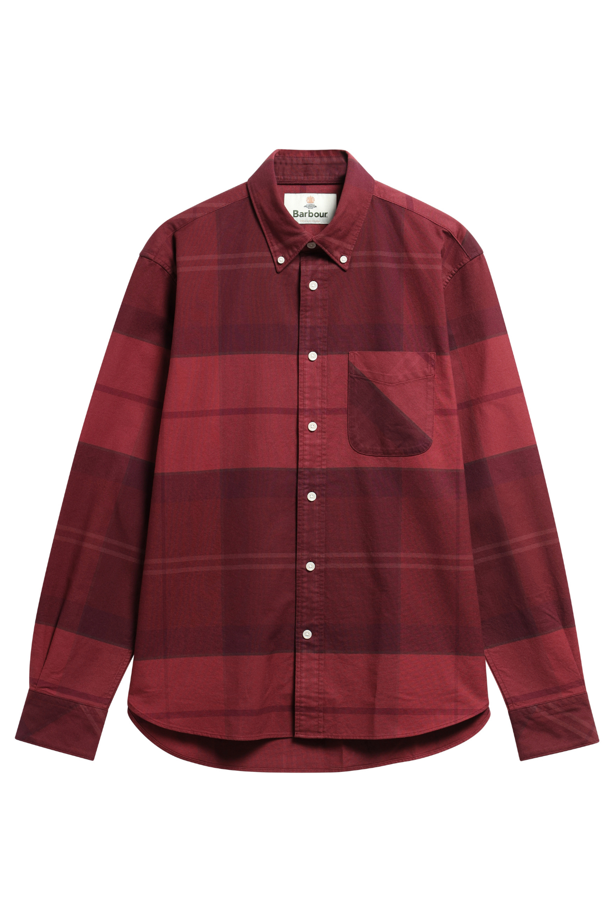 Barbour Mineral Tartan Dunoon Authentic Gömlek RE55 Crimson Heather
