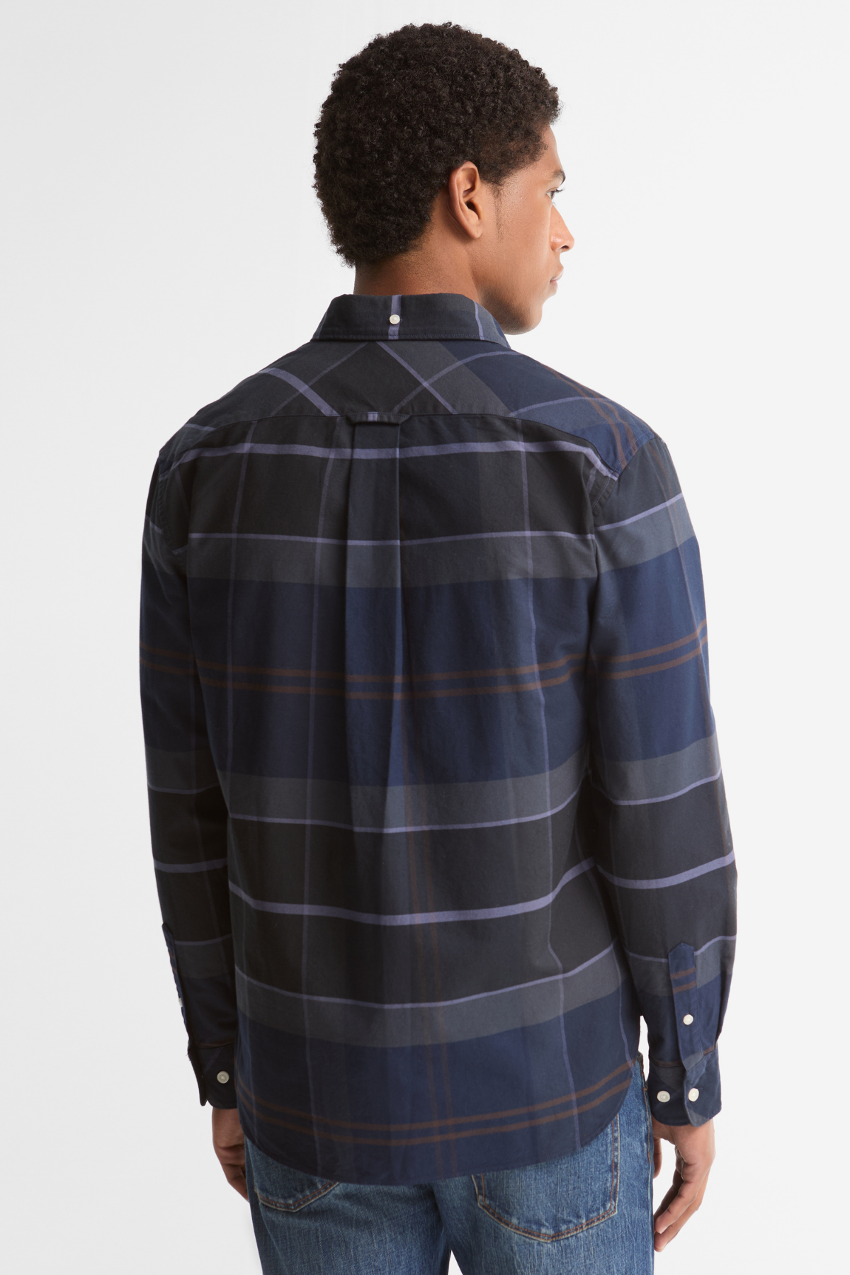 Barbour Mineral Tartan Dunoon Authentic Gömlek NY71 Midnight Loch