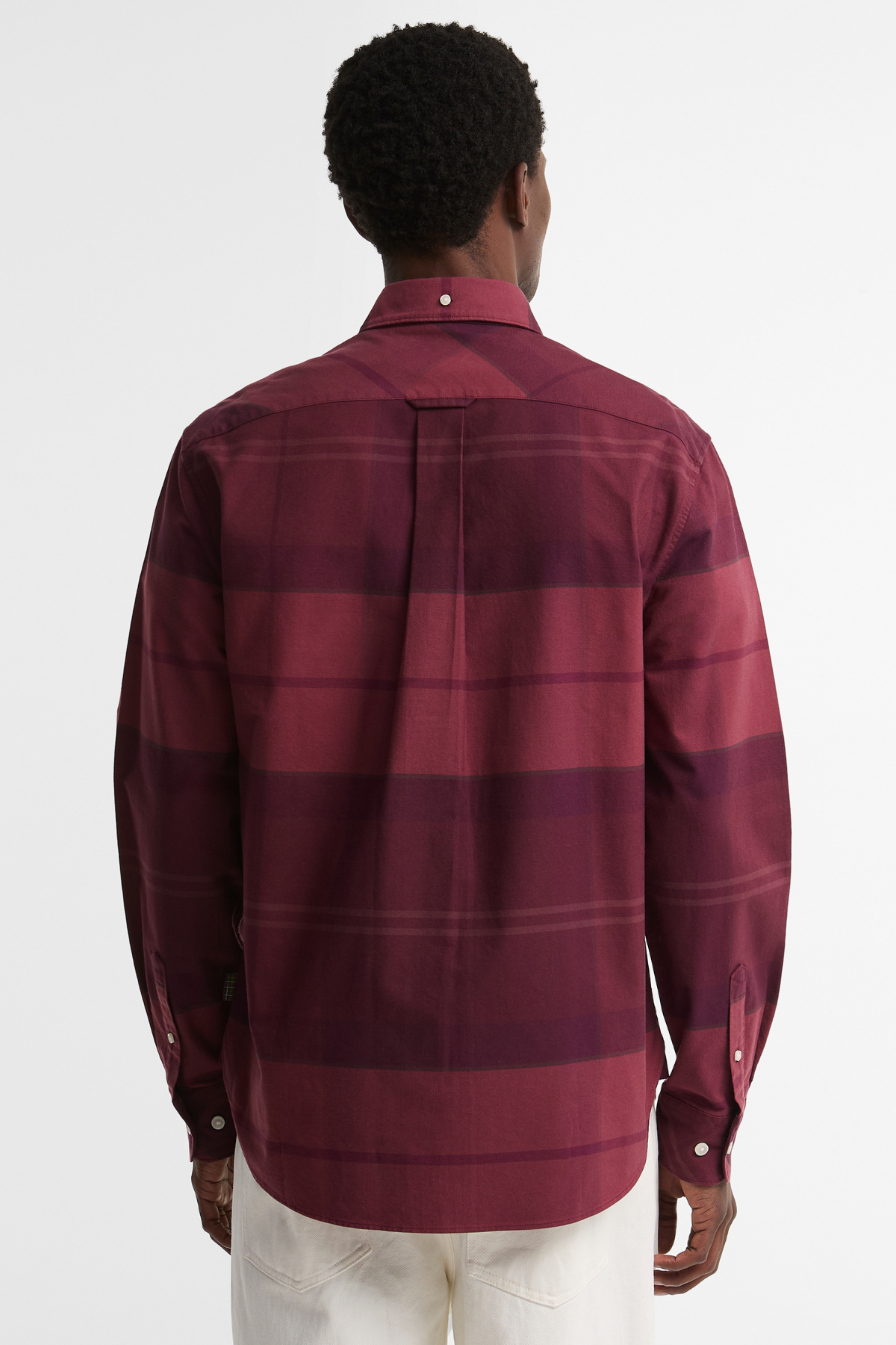 Barbour Mineral Tartan Dunoon Authentic Gömlek RE55 Crimson Heather