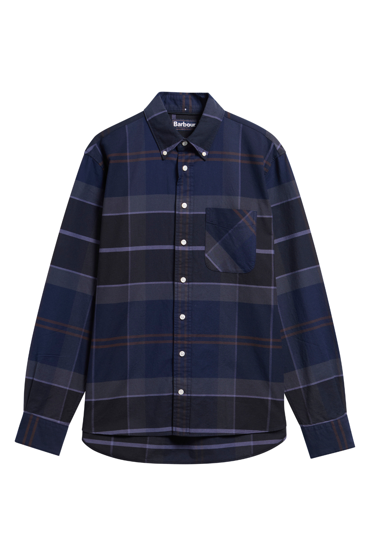 Barbour Mineral Tartan Dunoon Authentic Gömlek NY71 Midnight Loch
