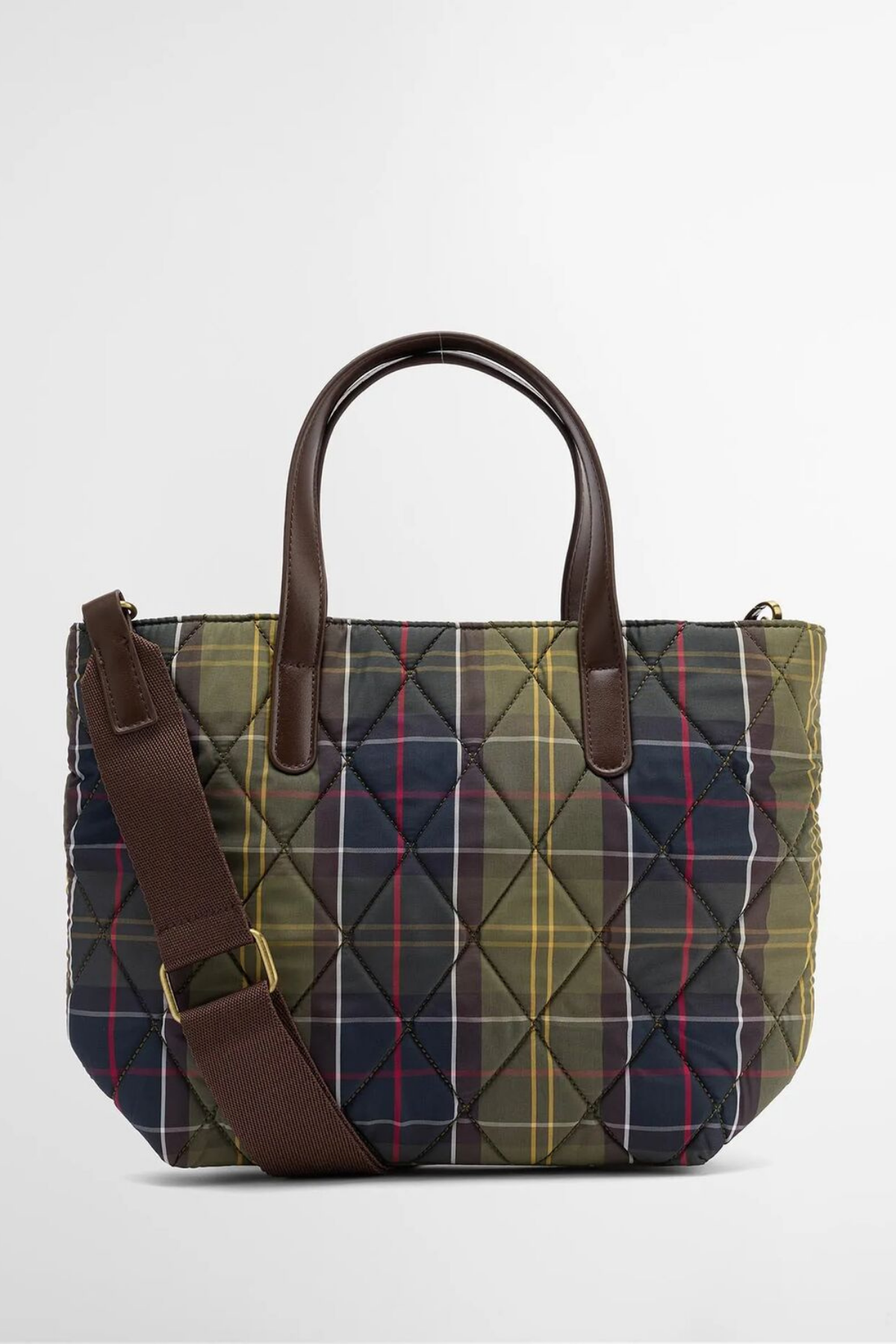 Barbour Mini Kapitone Omuz Çantası TN11 Classic Tartan