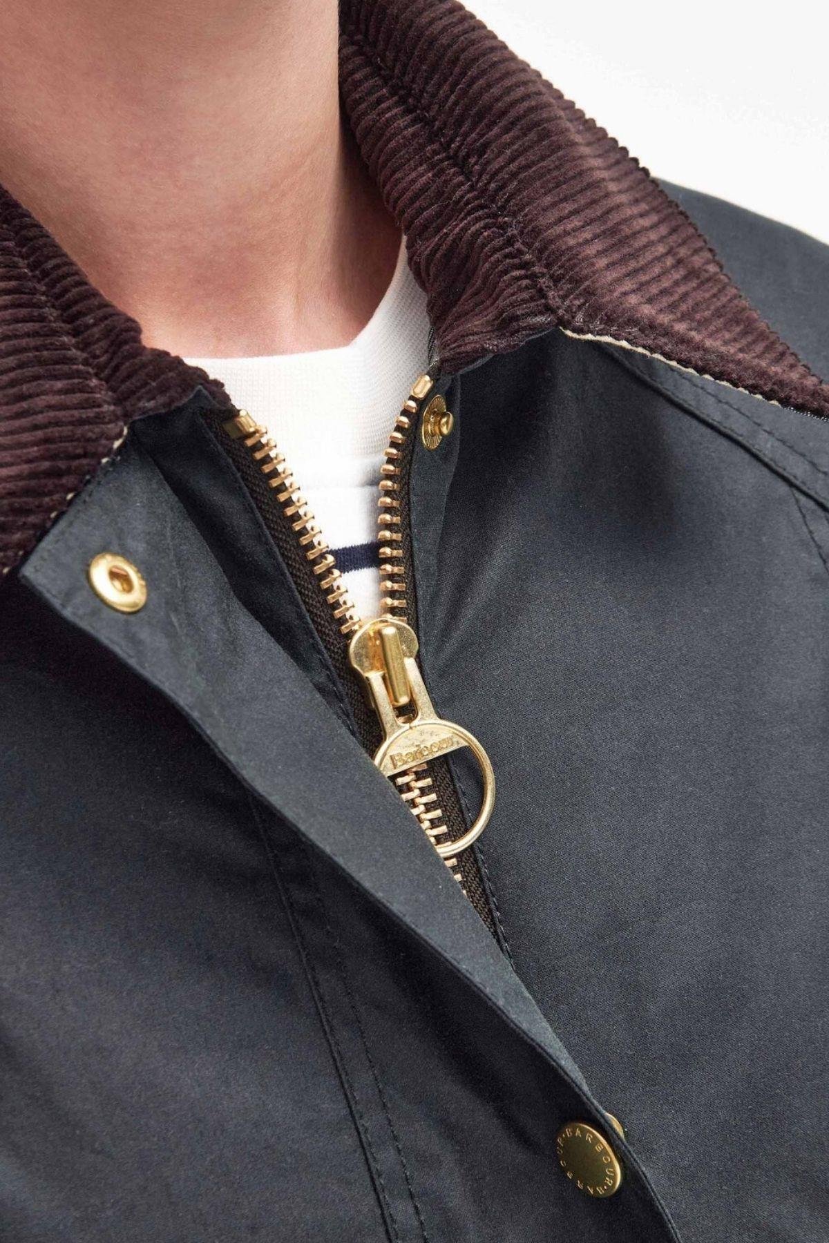 Barbour Modern Beadnell Yağlı Ceket SG51 Sage/Ancient