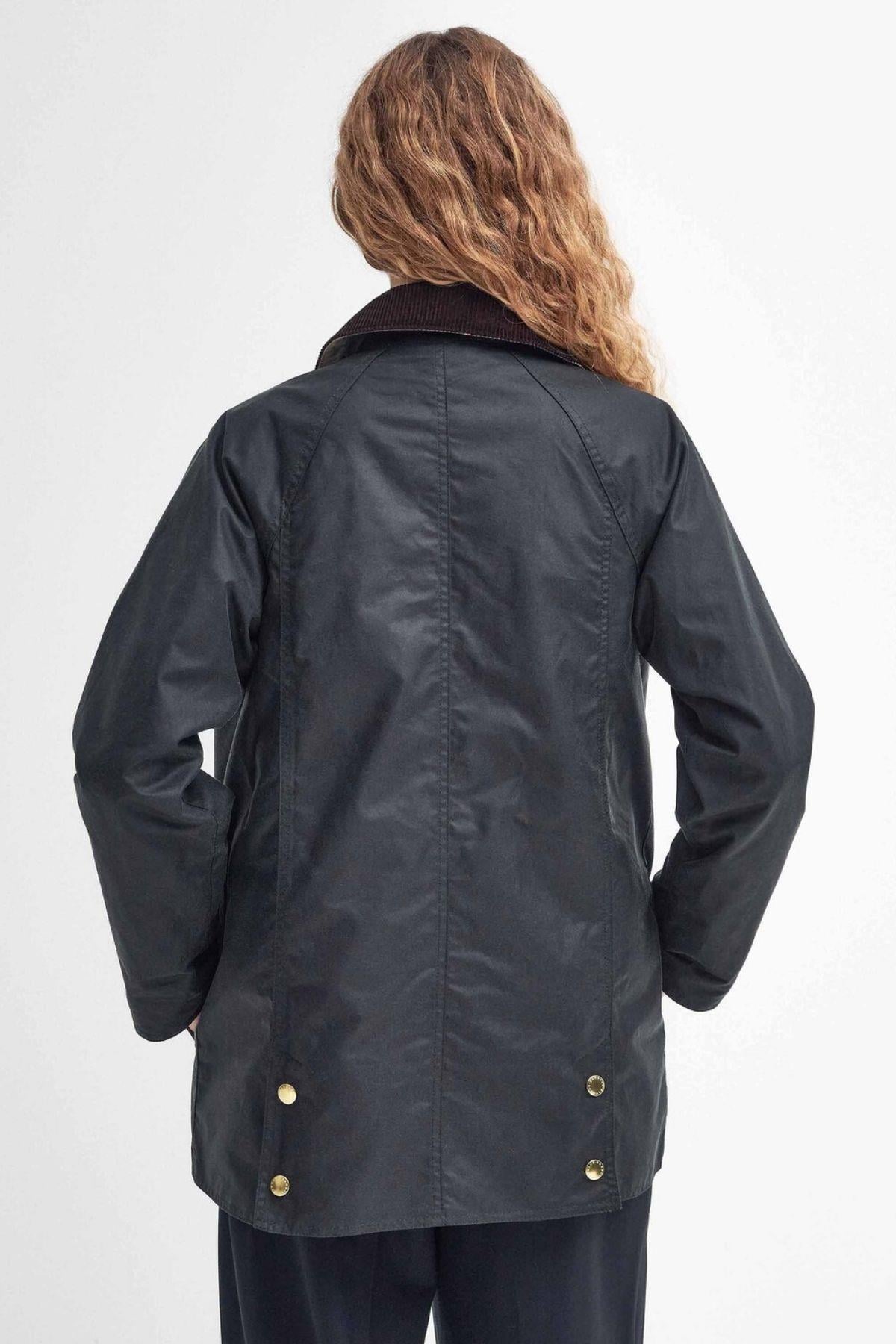 Barbour Modern Beadnell Yağlı Ceket SG51 Sage/Ancient