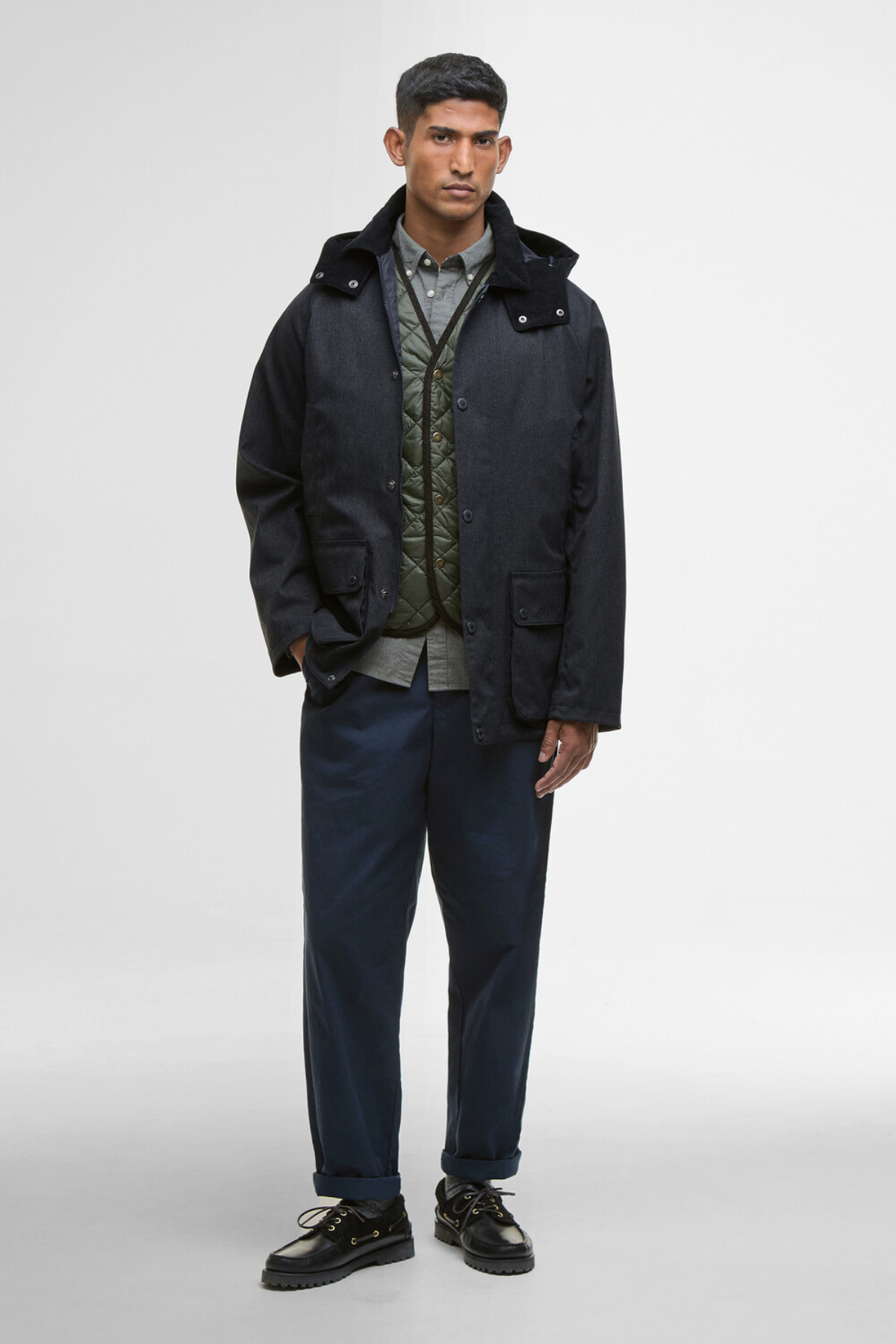 Barbour Modern Beaufort Waterproof Ceket NY72 Navy