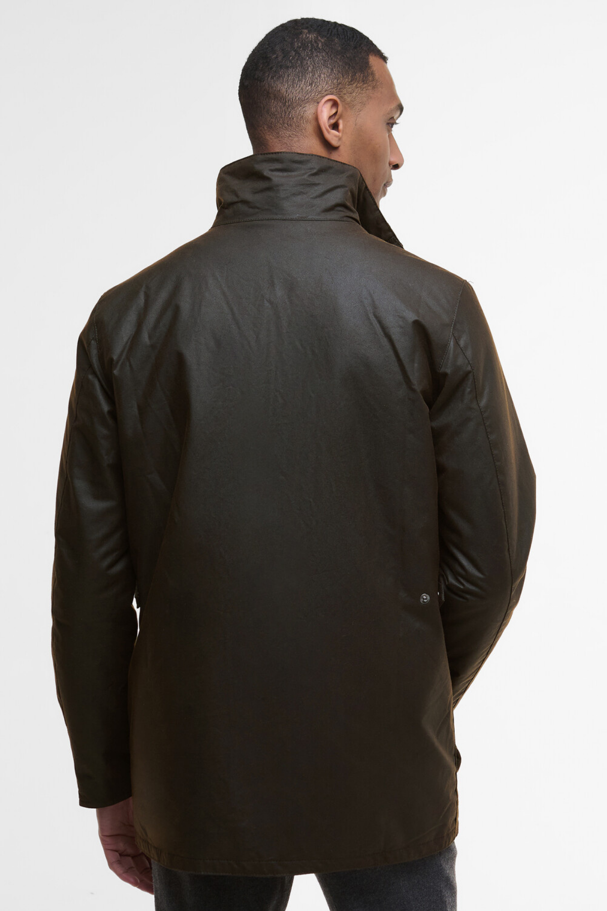 Barbour Modern Border Yağlı Jacket BR91 Dk Brown