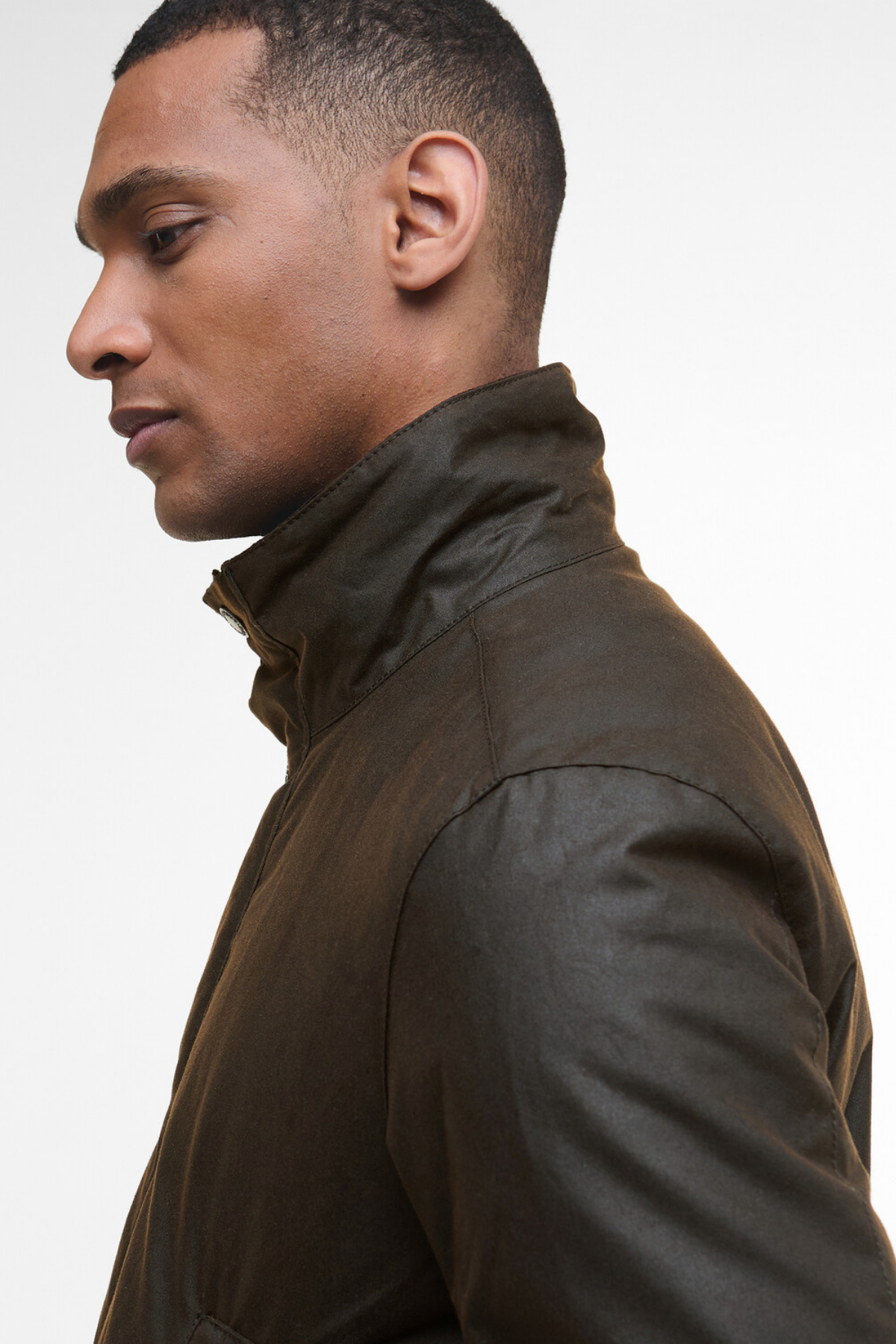 Barbour Modern Border Yağlı Jacket BR91 Dk Brown