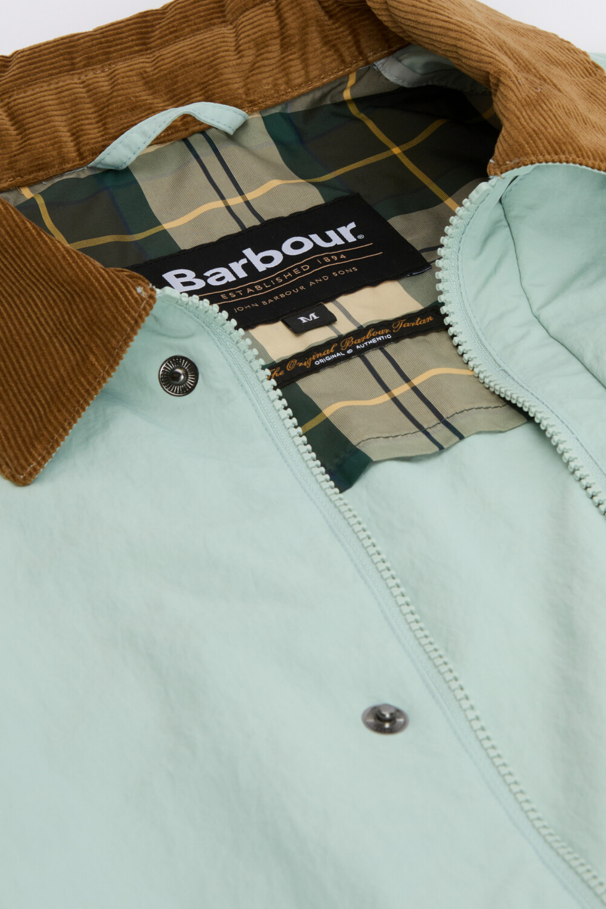 Barbour Modified Solway Showerproof Ceket BL11 Mint Blue