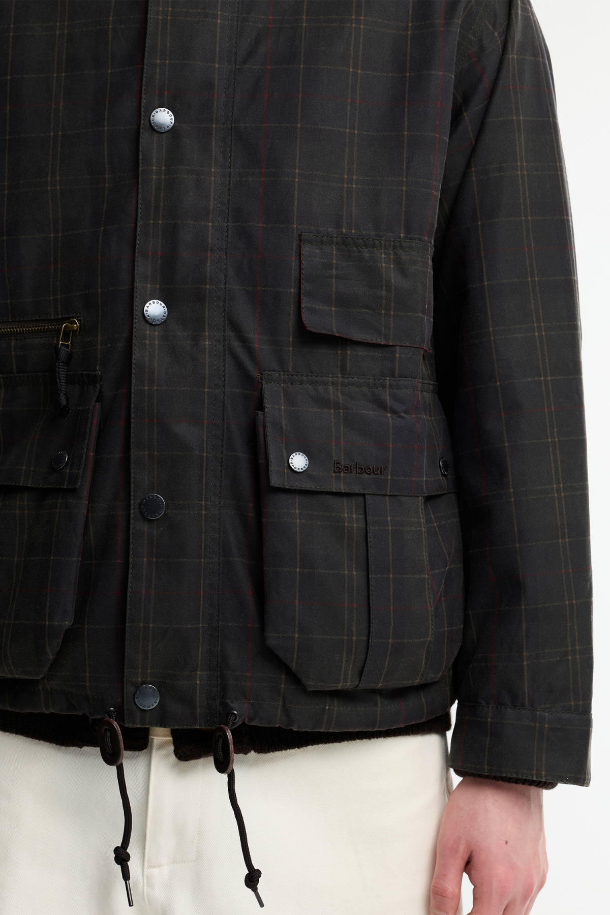 Barbour Modified Tartan Ursula Yağlı Ceket TN12 Classic Tartan