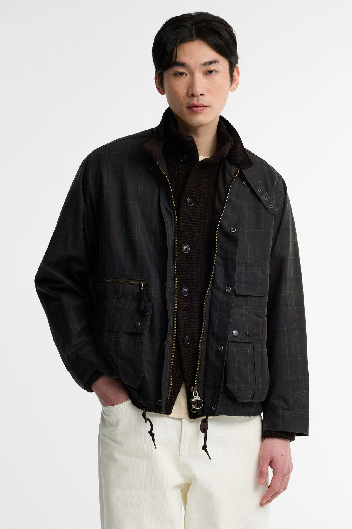 Barbour Modified Tartan Ursula Yağlı Ceket TN12 Classic Tartan