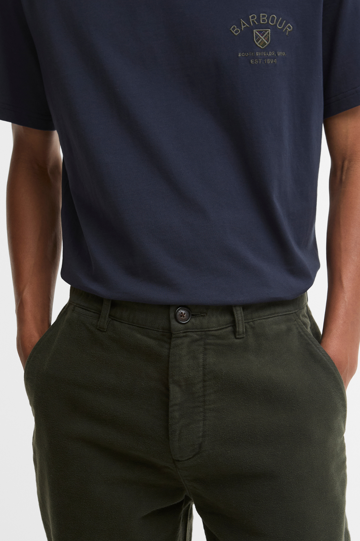 Barbour Moleskin Pantolon GN13 Sage