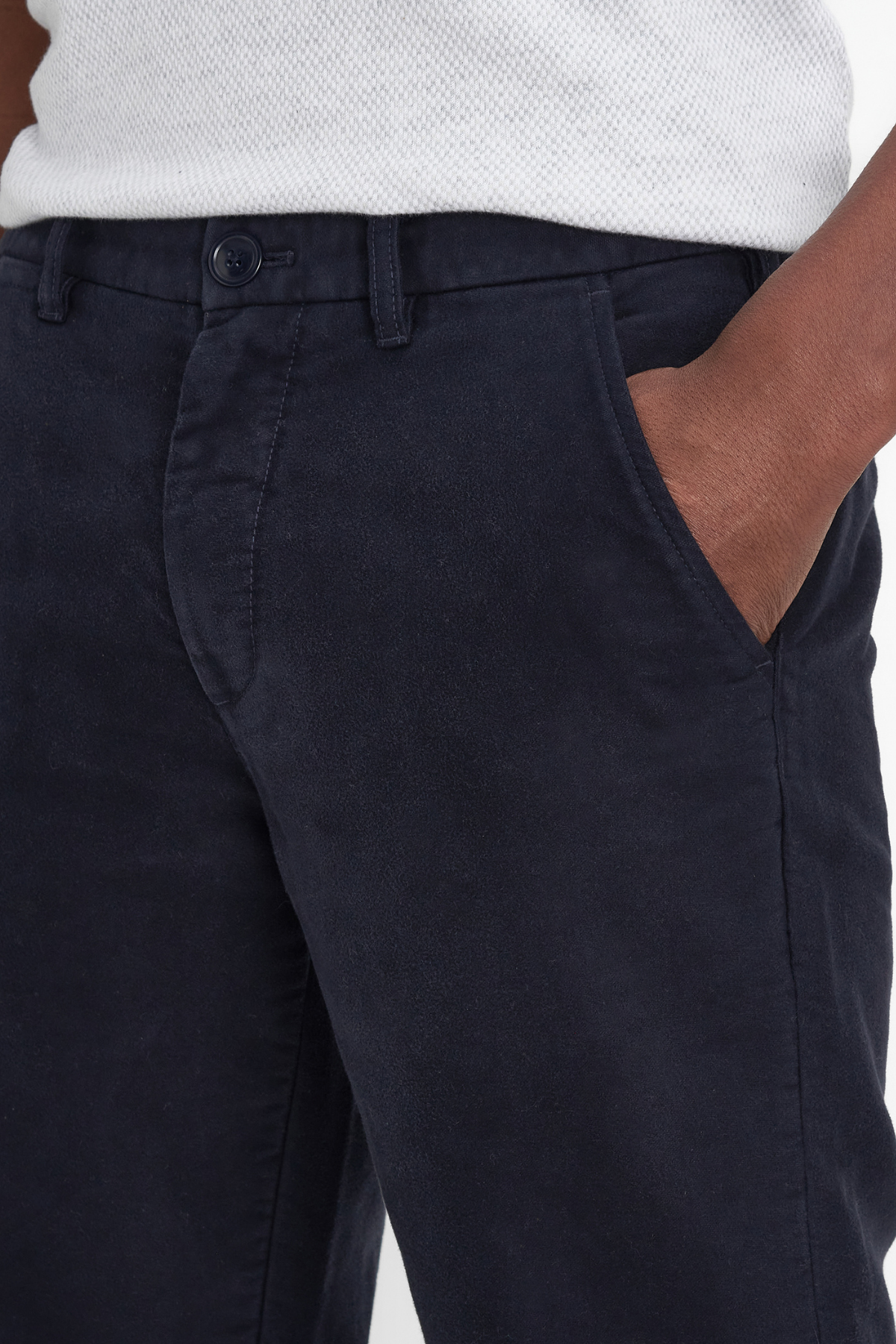 Barbour Moleskin Pantolon NY91 Navy