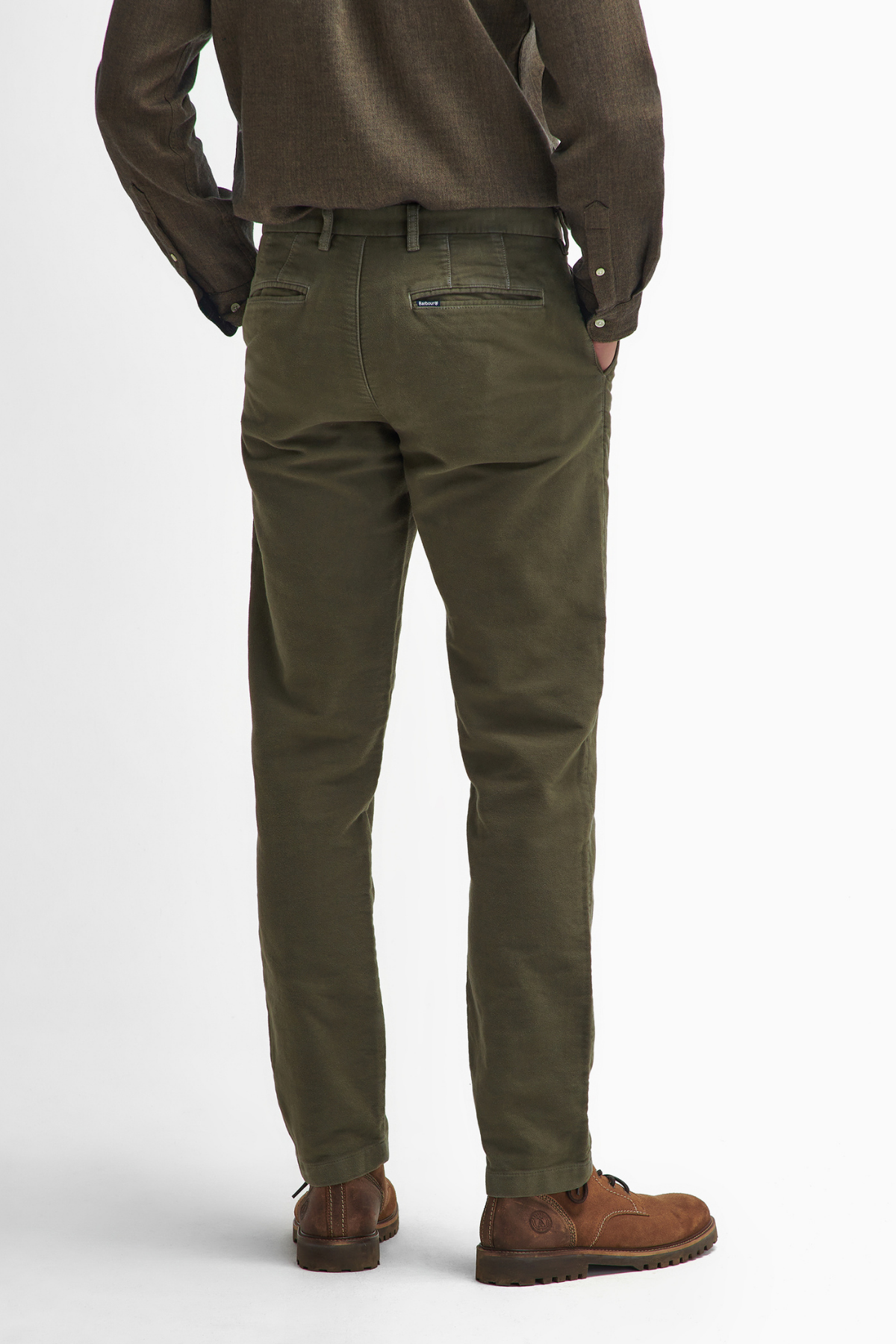 Barbour Moleskin Pantolon OL71 Dark Olive