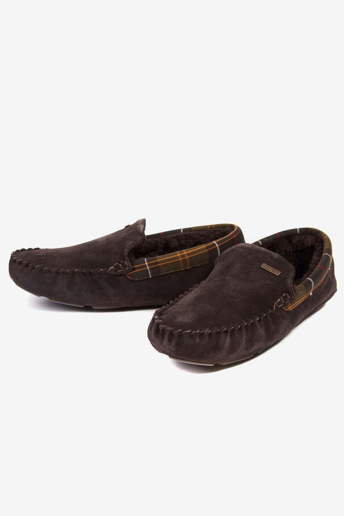 Barbour Monty Ev Ayakkabısı BR51 Brown Suede