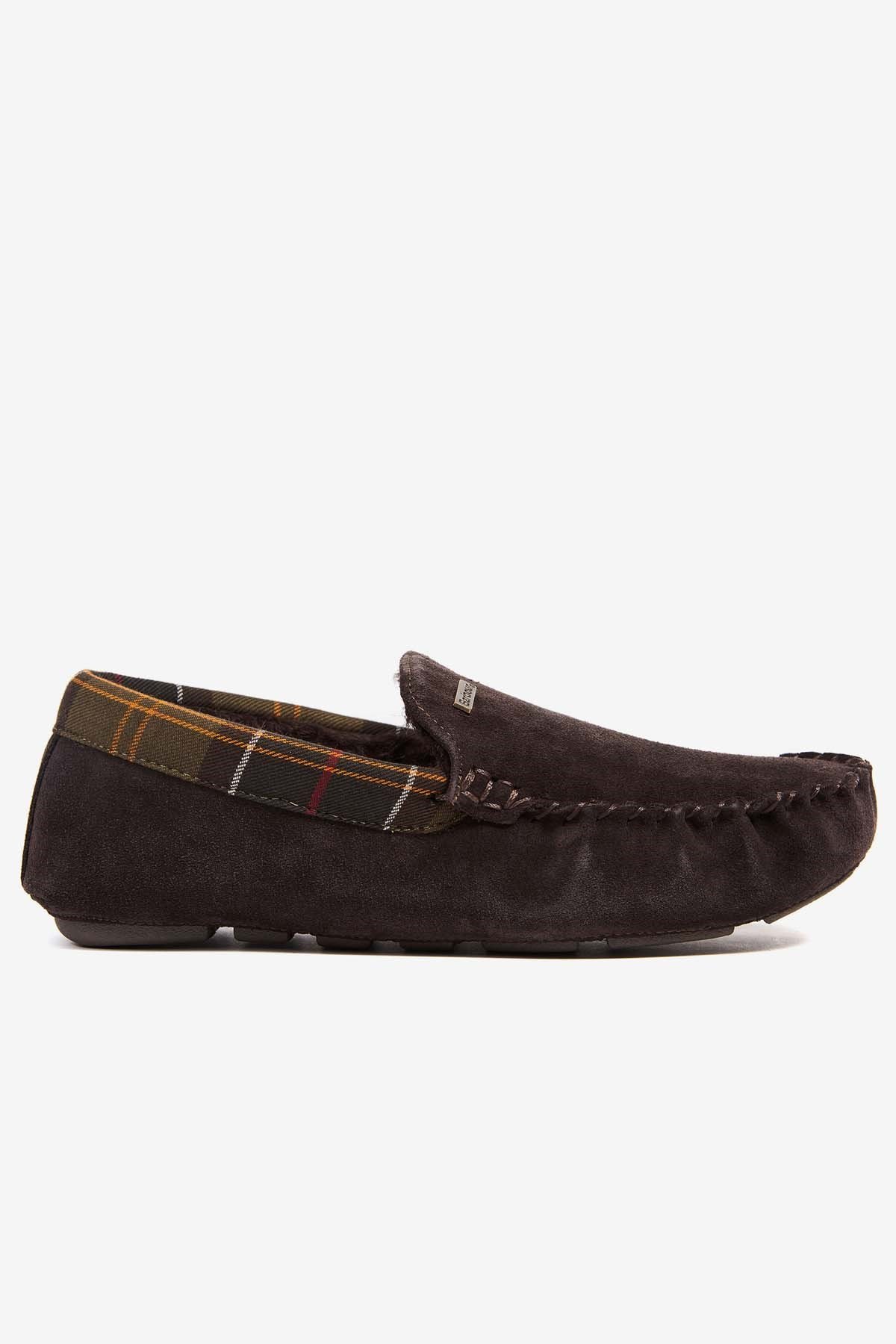 Barbour Monty Ev Ayakkabısı BR51 Brown Suede