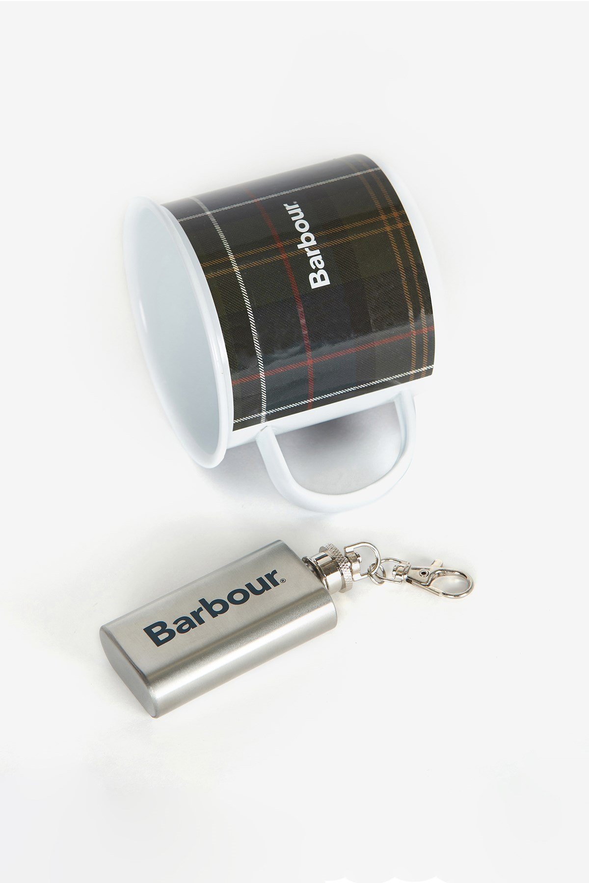 Barbour Mug And Mini Cep Şişesi TN11 Classic Tartan
