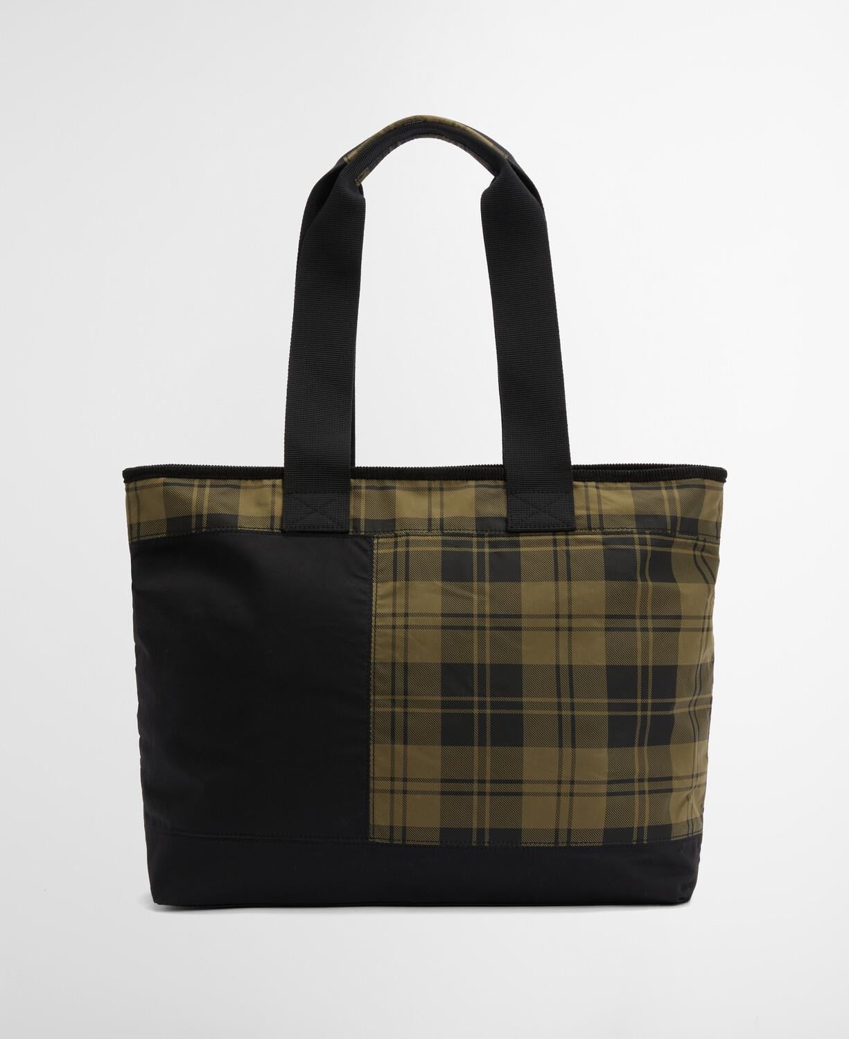 Barbour Mya Patchwork Kol Çantası BK11 Black/Olive Check