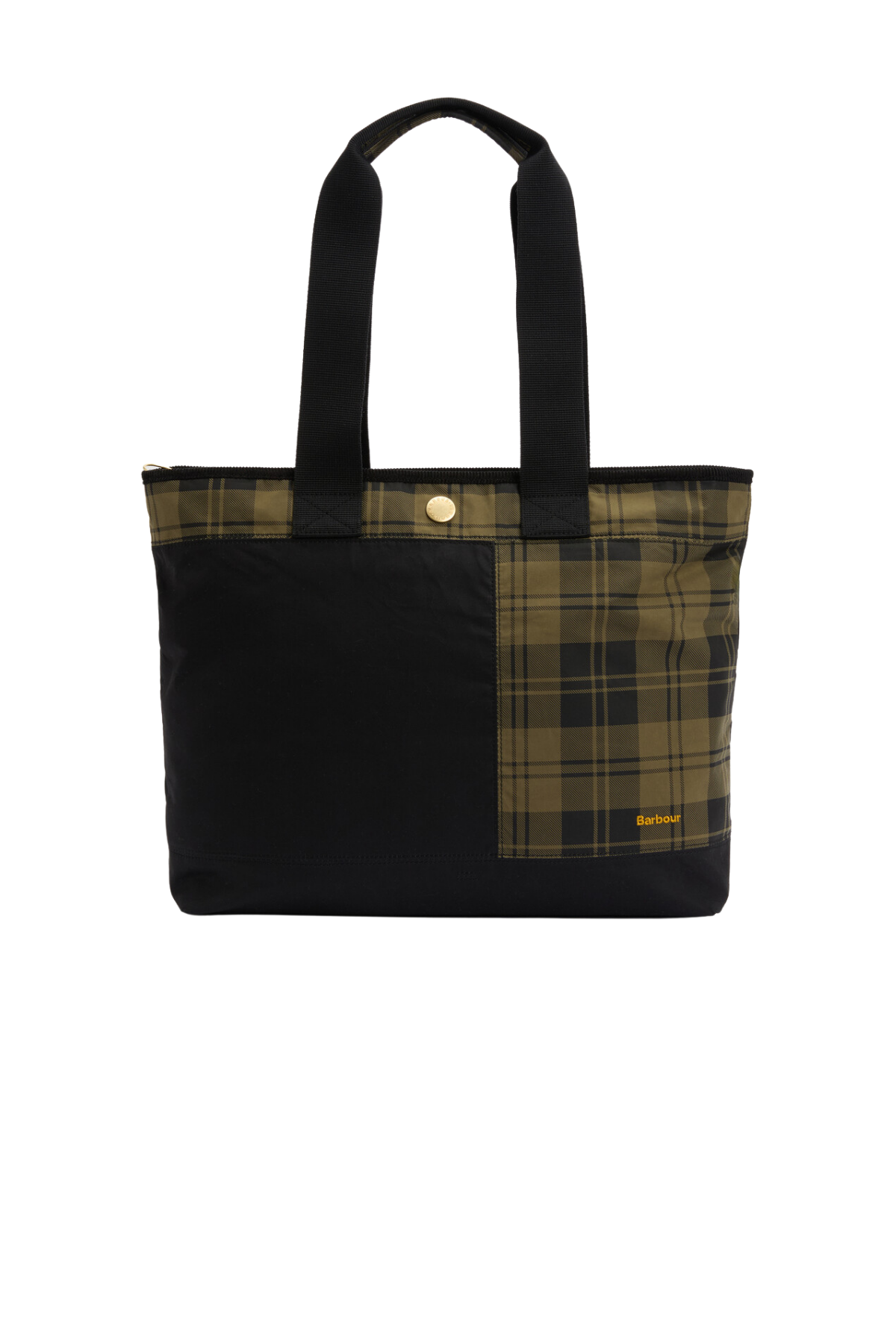 Barbour Mya Patchwork Kol Çantası BK11 Black/Olive Check