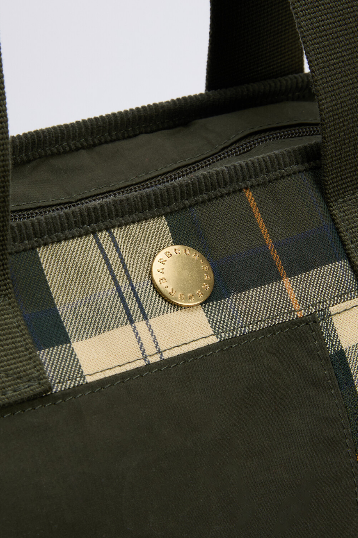 Barbour Mya Patchwork Kol Çantası SG71 Sage-Ancient