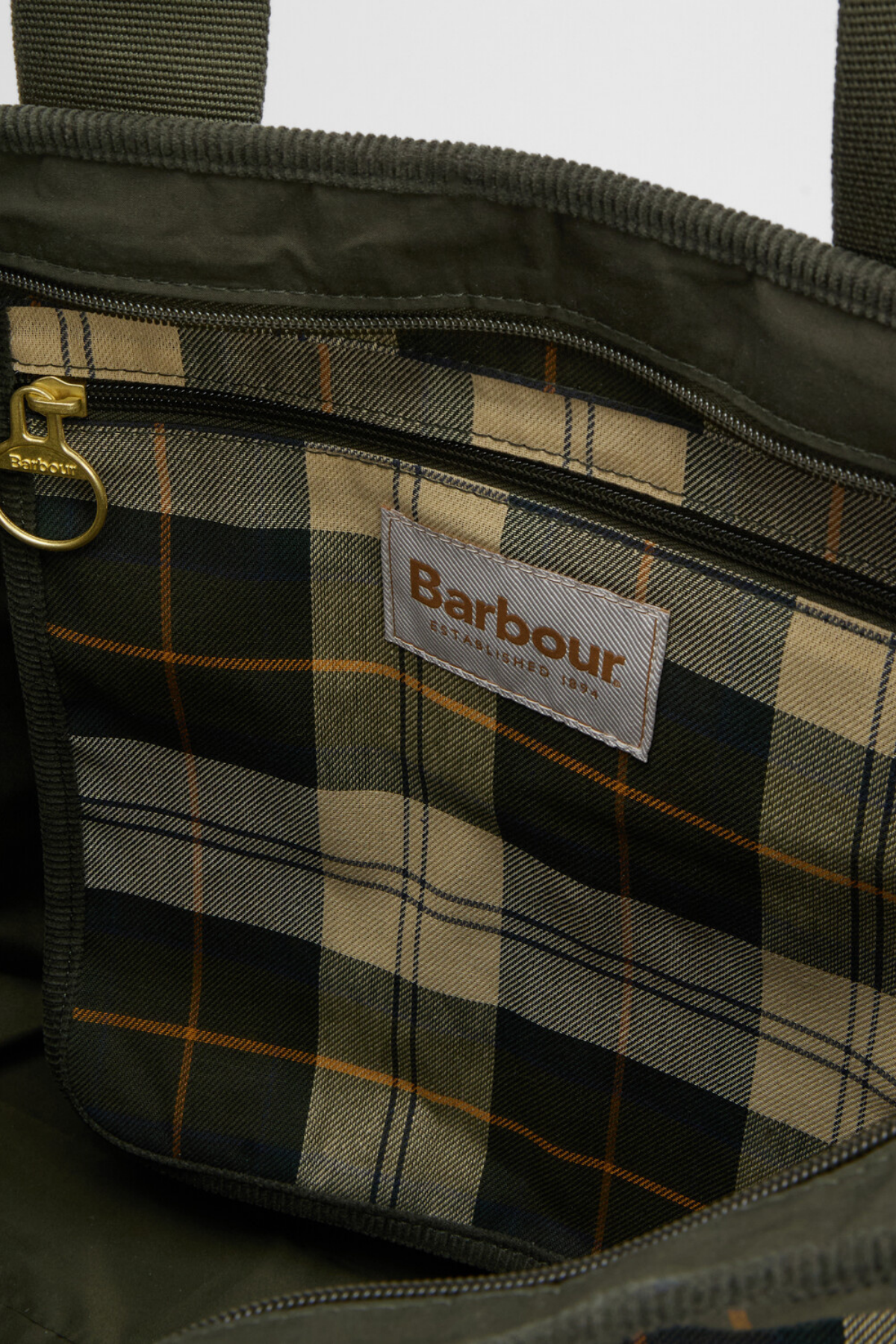 Barbour Mya Patchwork Kol Çantası SG71 Sage-Ancient