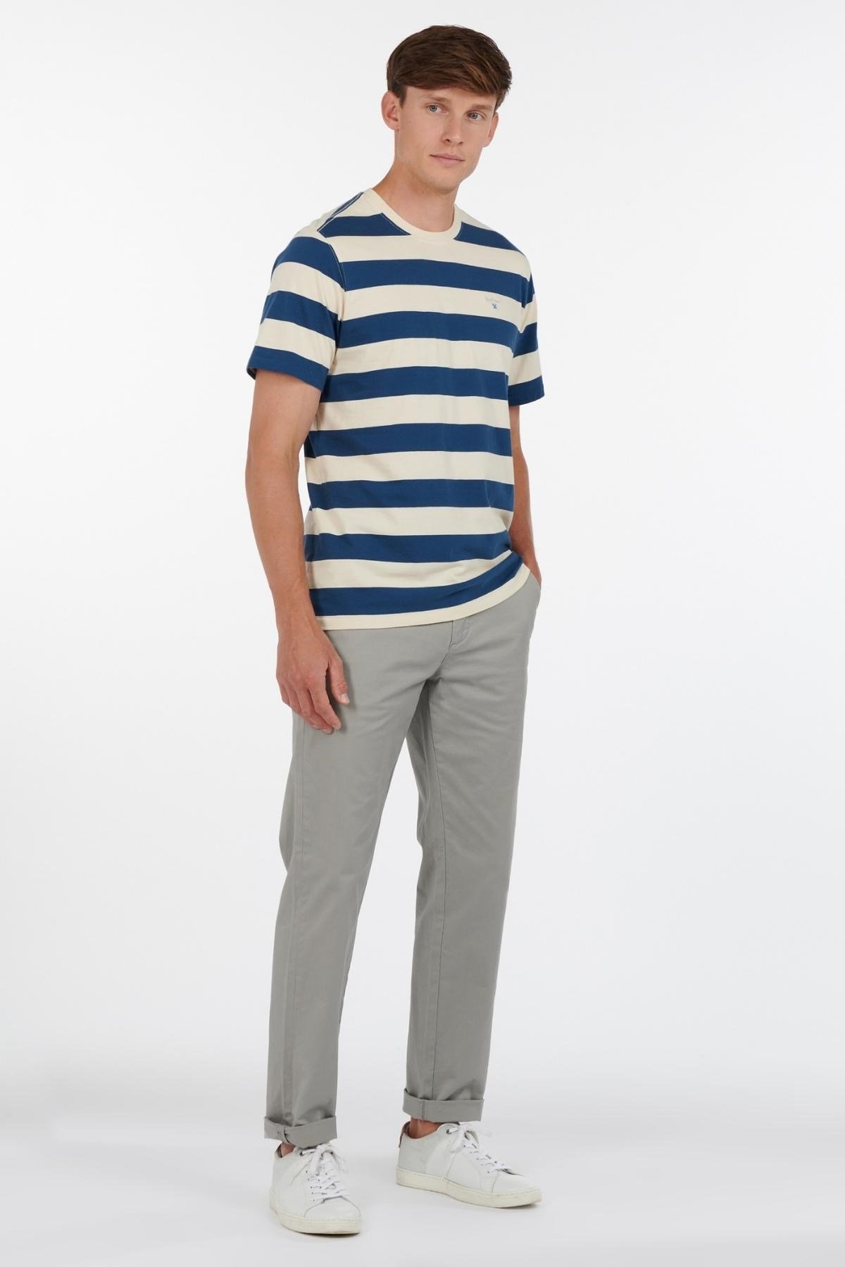 Barbour Neus Ess Chino Pantolon ST51 Stone